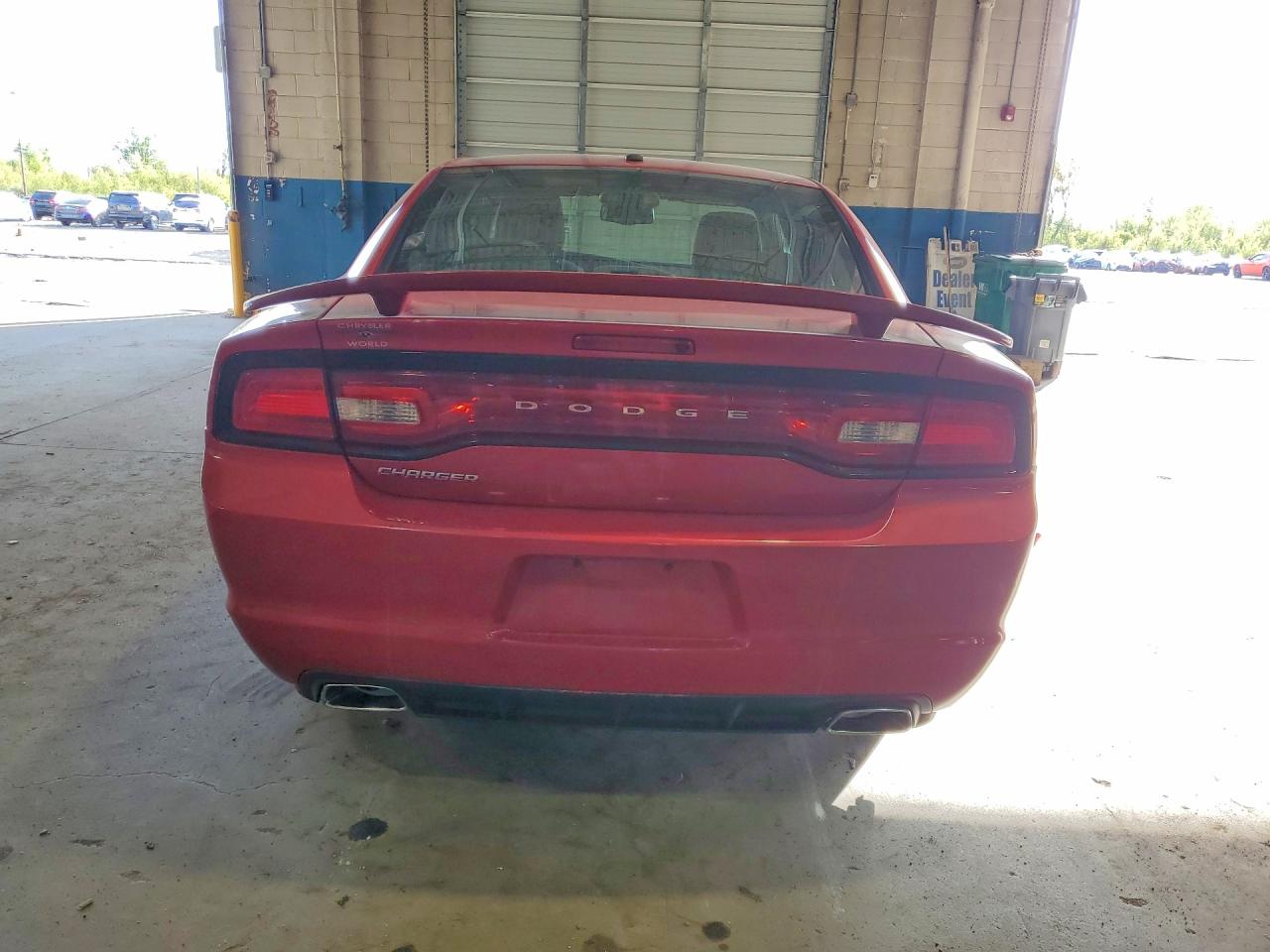 2012 Dodge Charger Se Red vin: 2C3CDXBG3CH178283