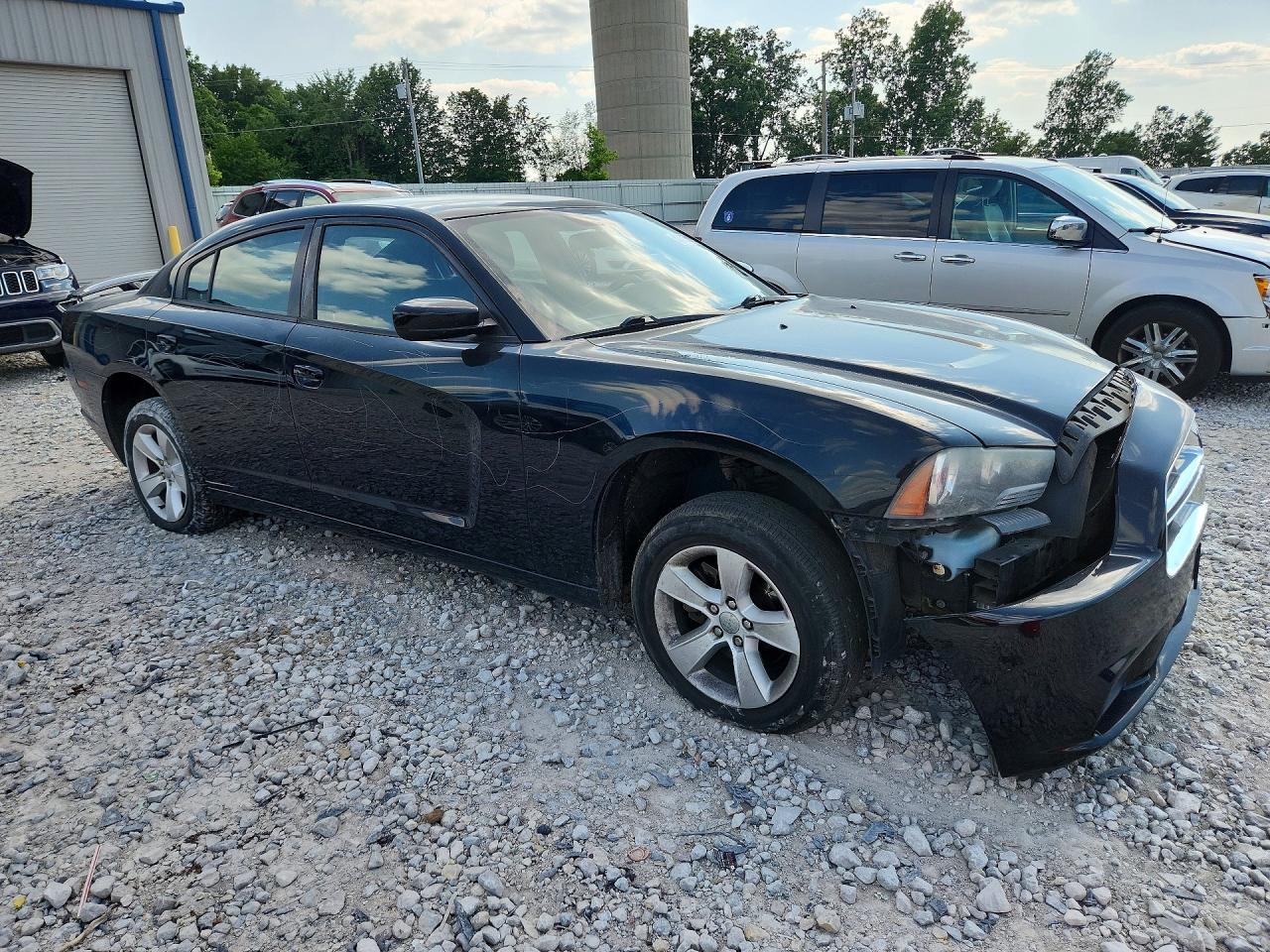 2012 Dodge Charger Se Black vin: 2C3CDXBG3CH189767
