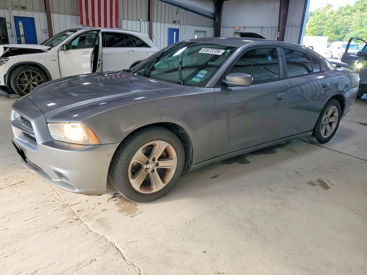 2012 Dodge Charger Se Silver vin: 2C3CDXBG3CH201917