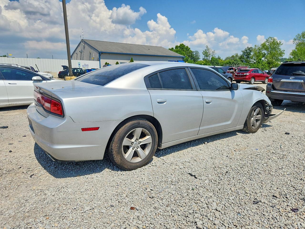 2012 Dodge Charger Se Silver vin: 2C3CDXBG3CH261910