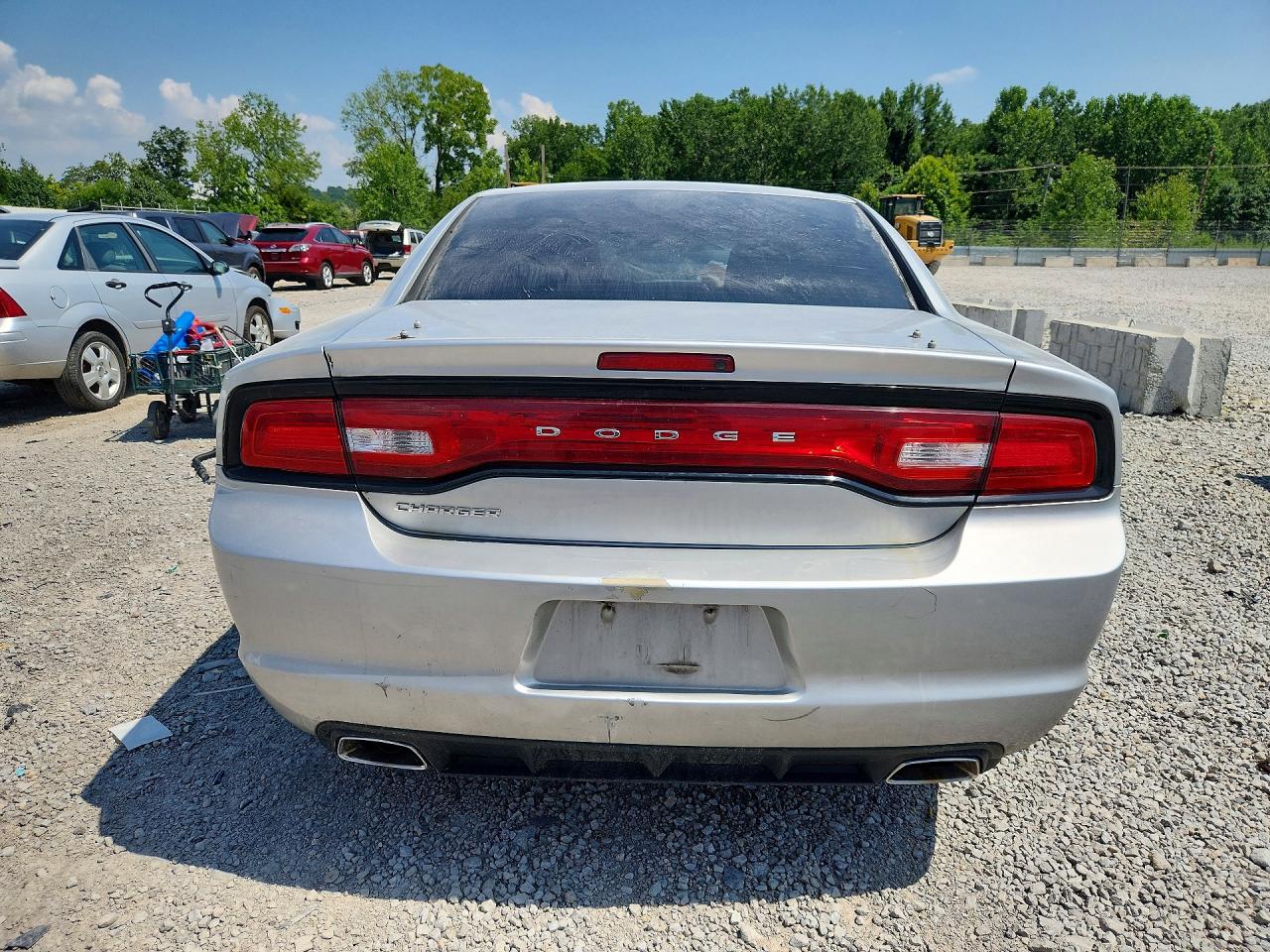 2012 Dodge Charger Se Silver vin: 2C3CDXBG3CH261910