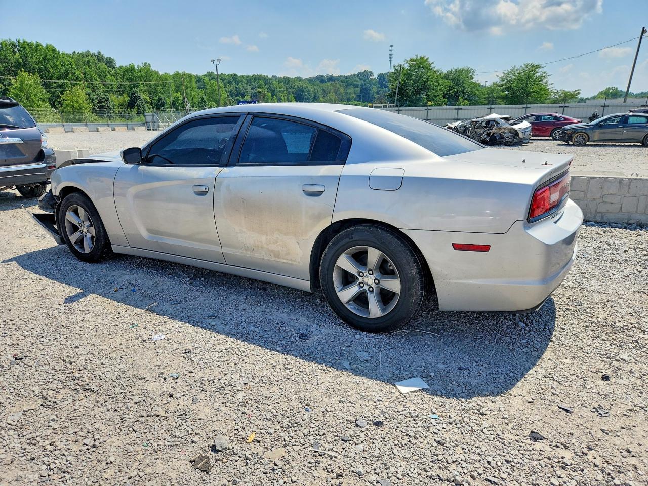 2012 Dodge Charger Se Silver vin: 2C3CDXBG3CH261910