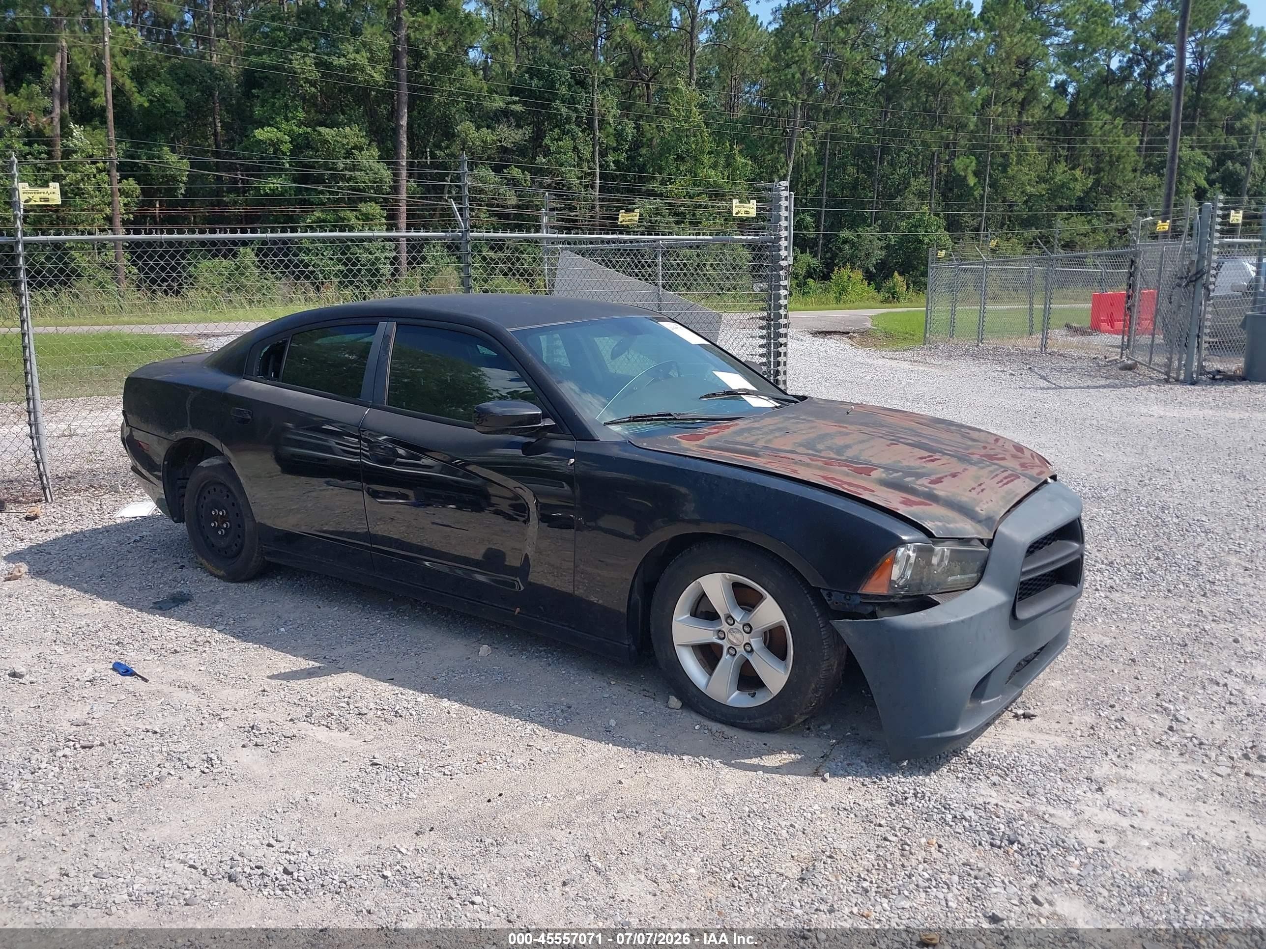 2012 Dodge Charger Se Black vin: 2C3CDXBG3CH297676