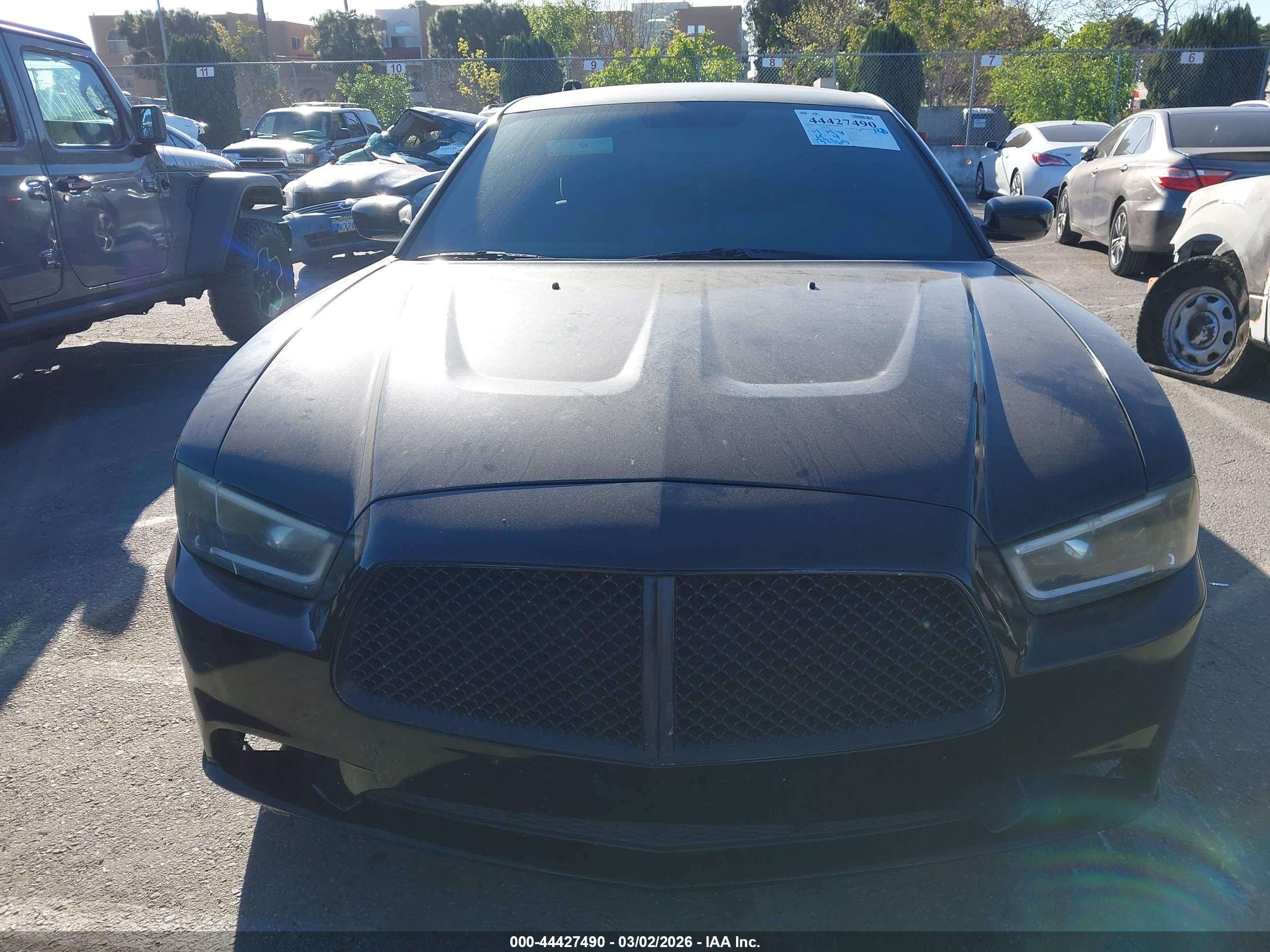 2012 Dodge Charger Se Black vin: 2C3CDXBG3CH316503