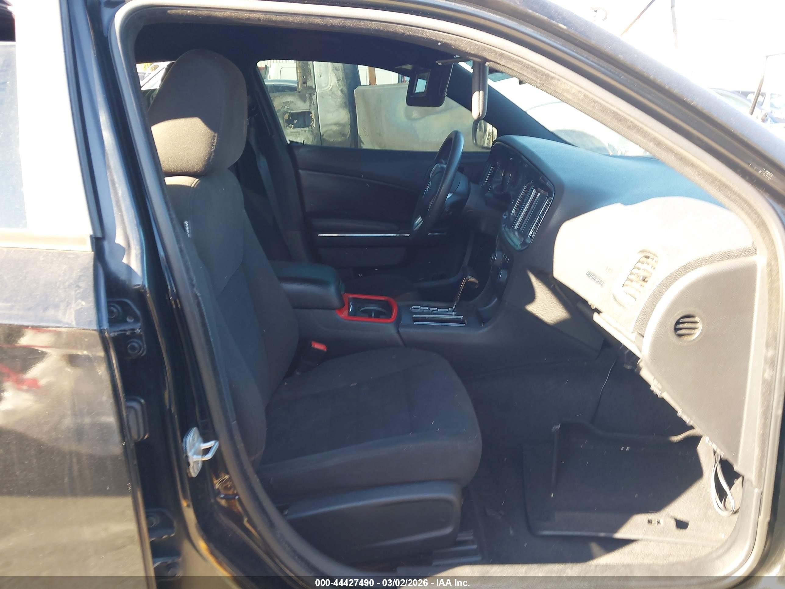 2012 Dodge Charger Se Black vin: 2C3CDXBG3CH316503