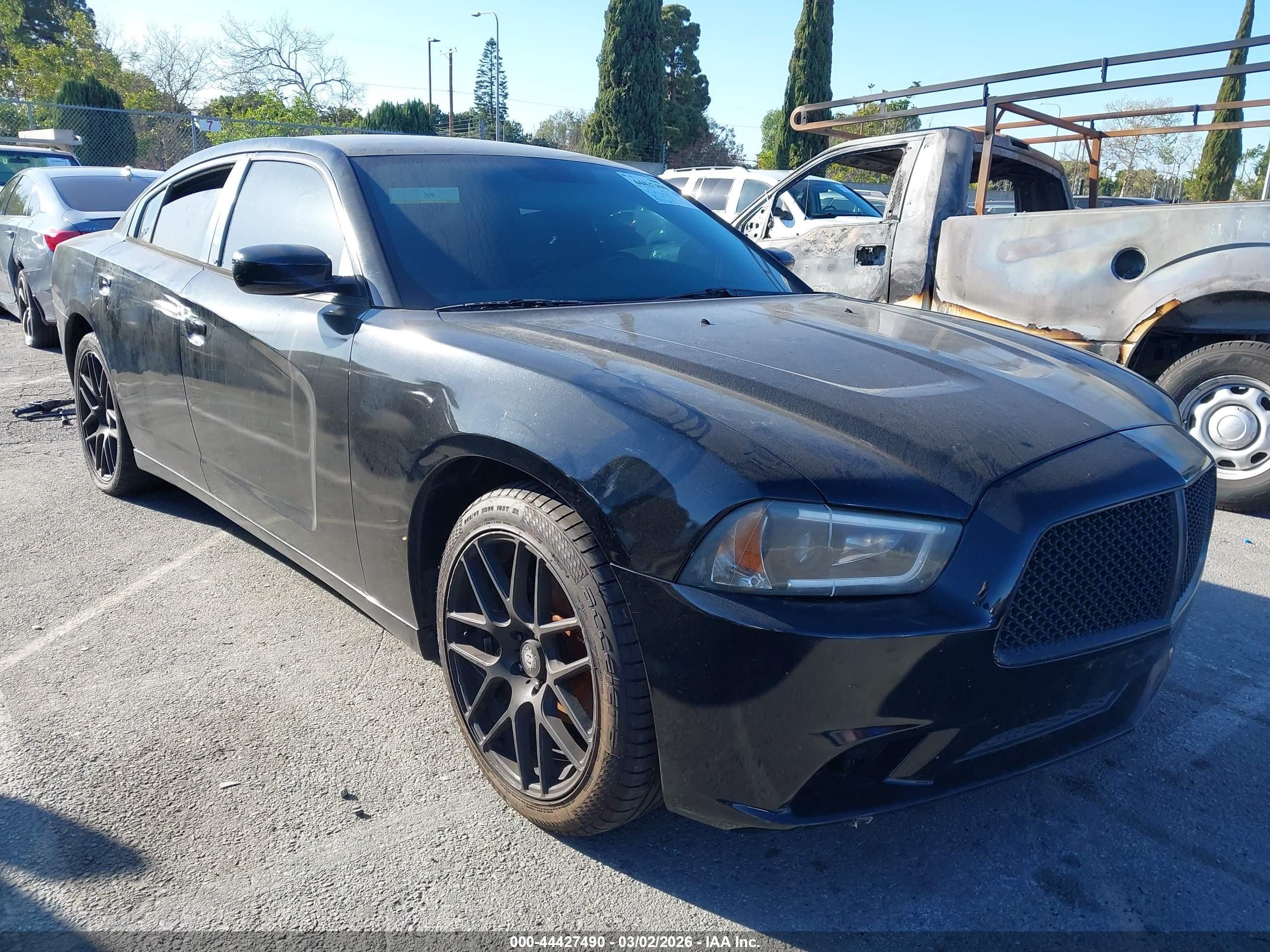 2012 Dodge Charger Se Black vin: 2C3CDXBG3CH316503