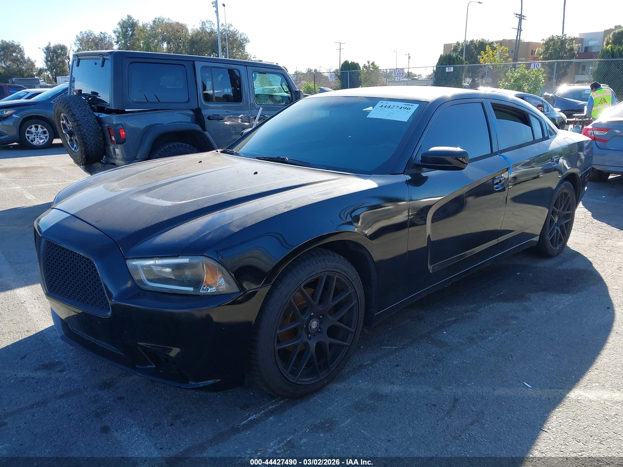 2012 Dodge Charger Se Black vin: 2C3CDXBG3CH316503