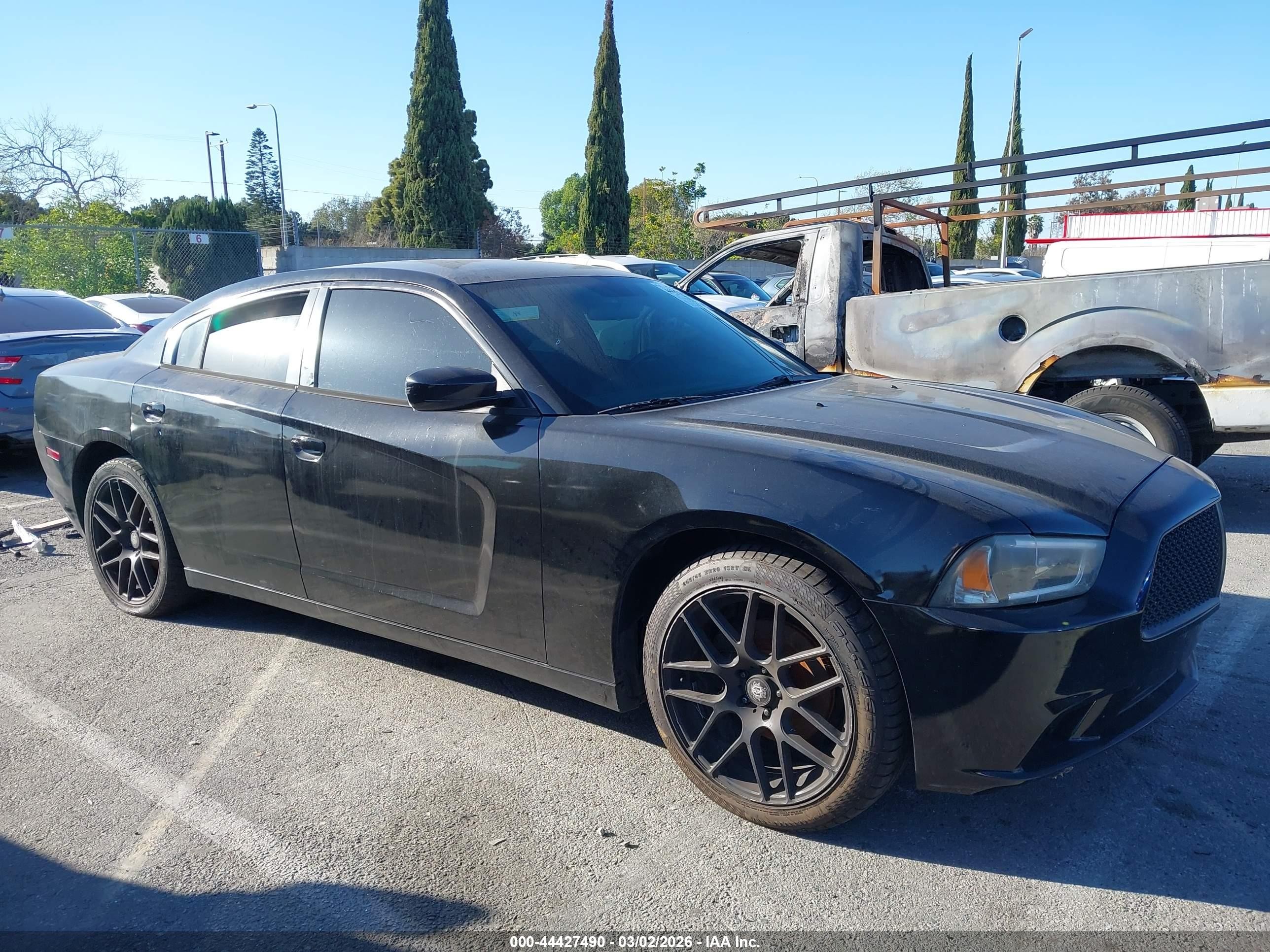 2012 Dodge Charger Se Black vin: 2C3CDXBG3CH316503