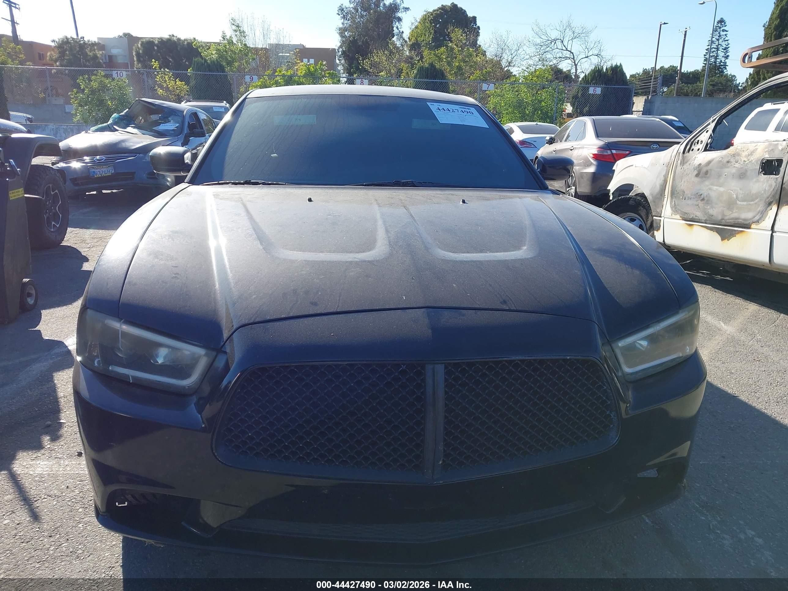 2012 Dodge Charger Se Black vin: 2C3CDXBG3CH316503