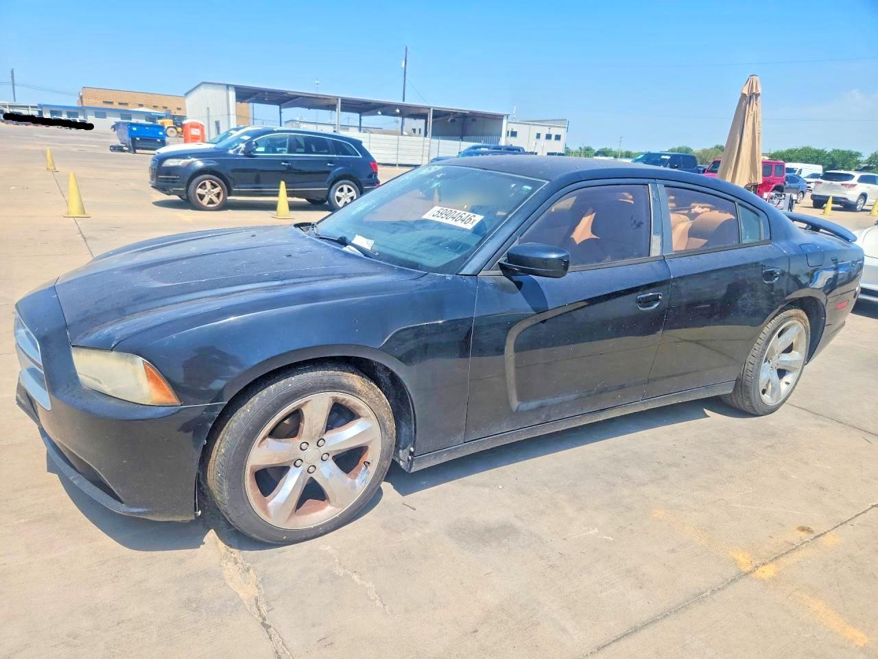 2013 Dodge Charger Se Black vin: 2C3CDXBG3DH512538