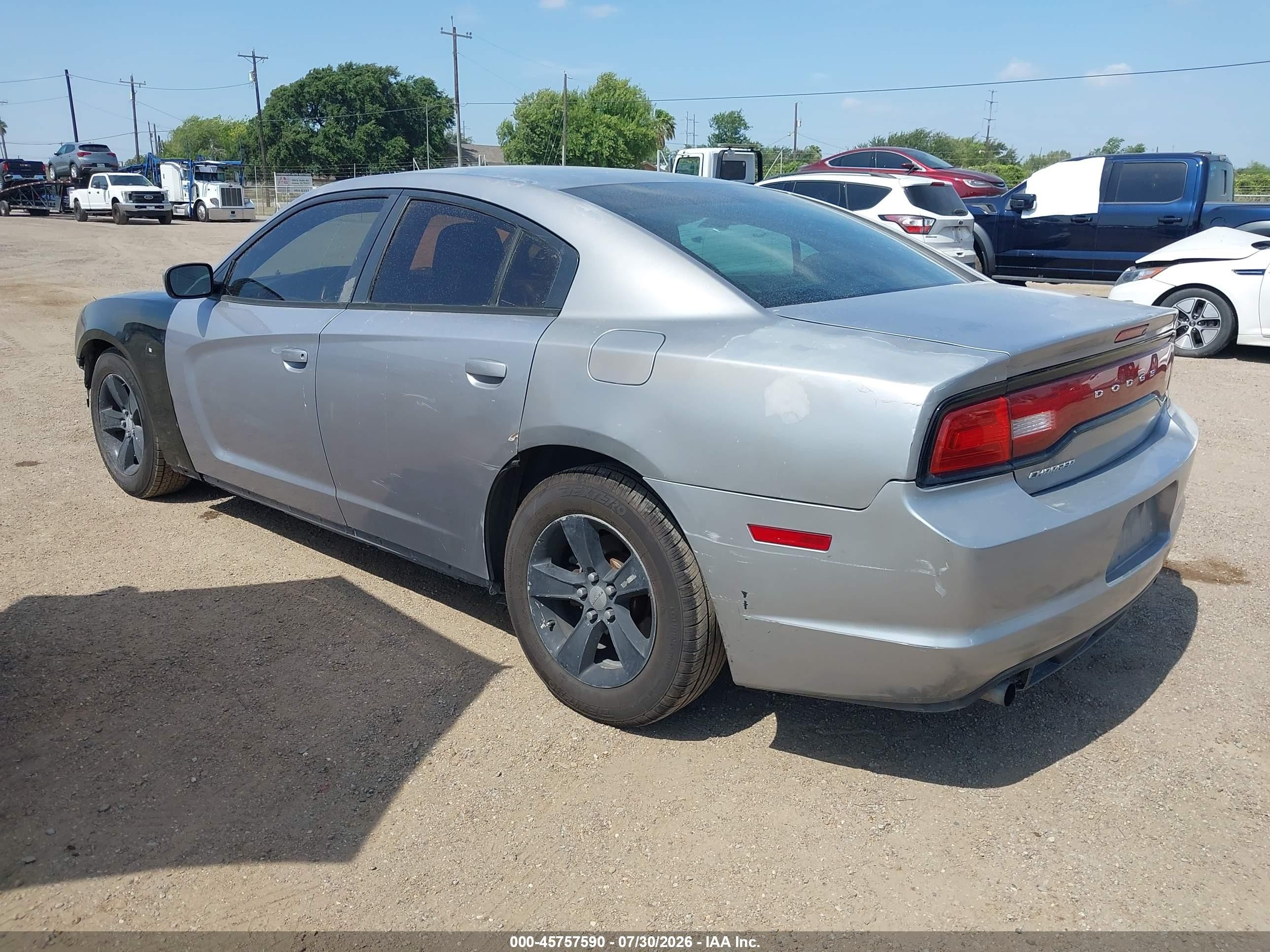 2013 Dodge Charger Se Gray vin: 2C3CDXBG3DH562954