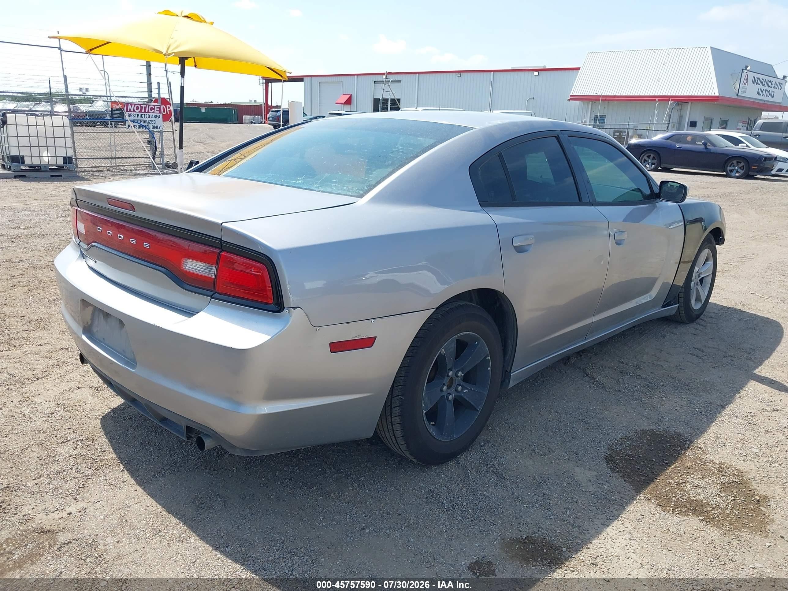 2013 Dodge Charger Se Gray vin: 2C3CDXBG3DH562954