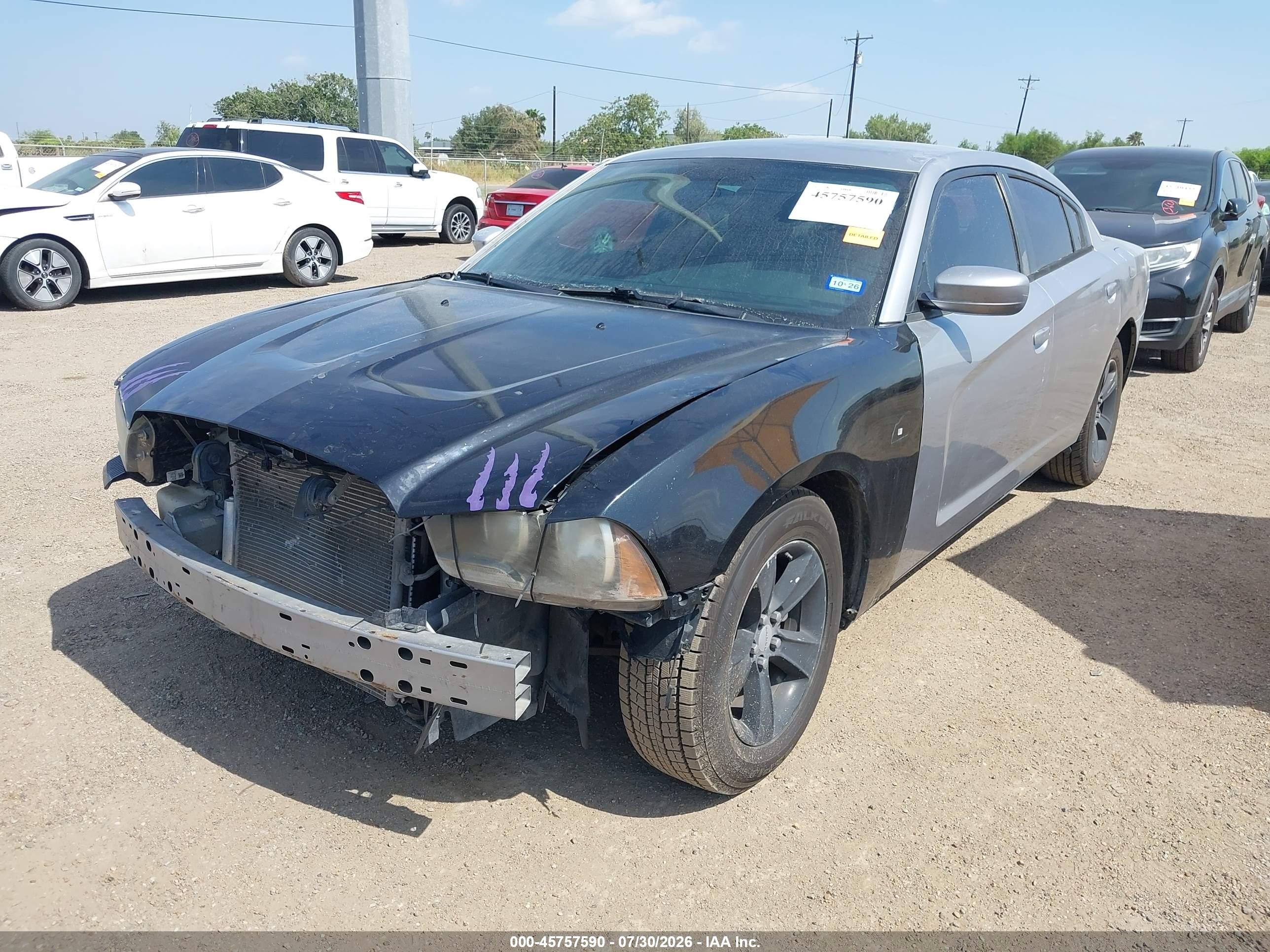 2013 Dodge Charger Se Gray vin: 2C3CDXBG3DH562954