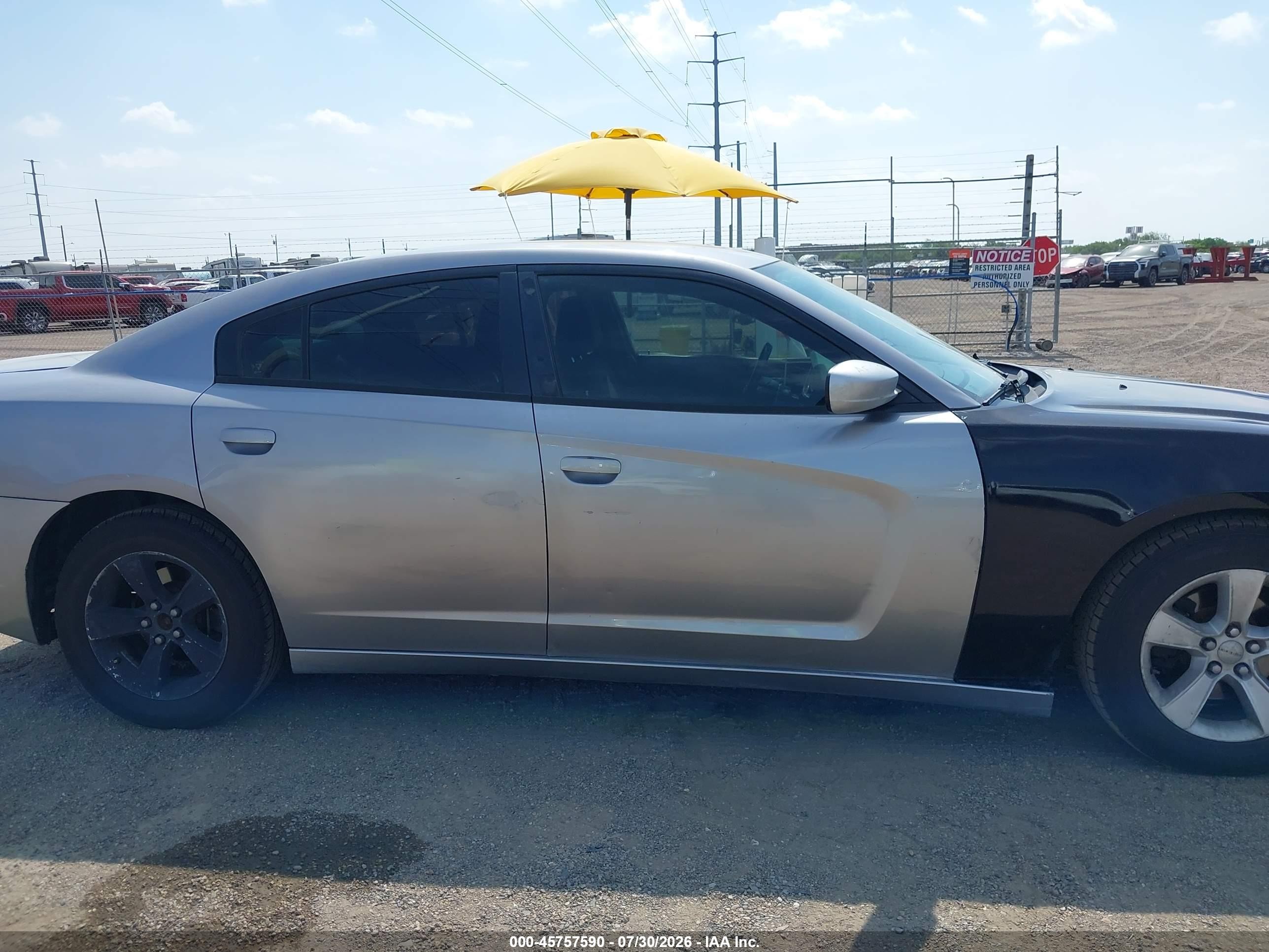 2013 Dodge Charger Se Gray vin: 2C3CDXBG3DH562954