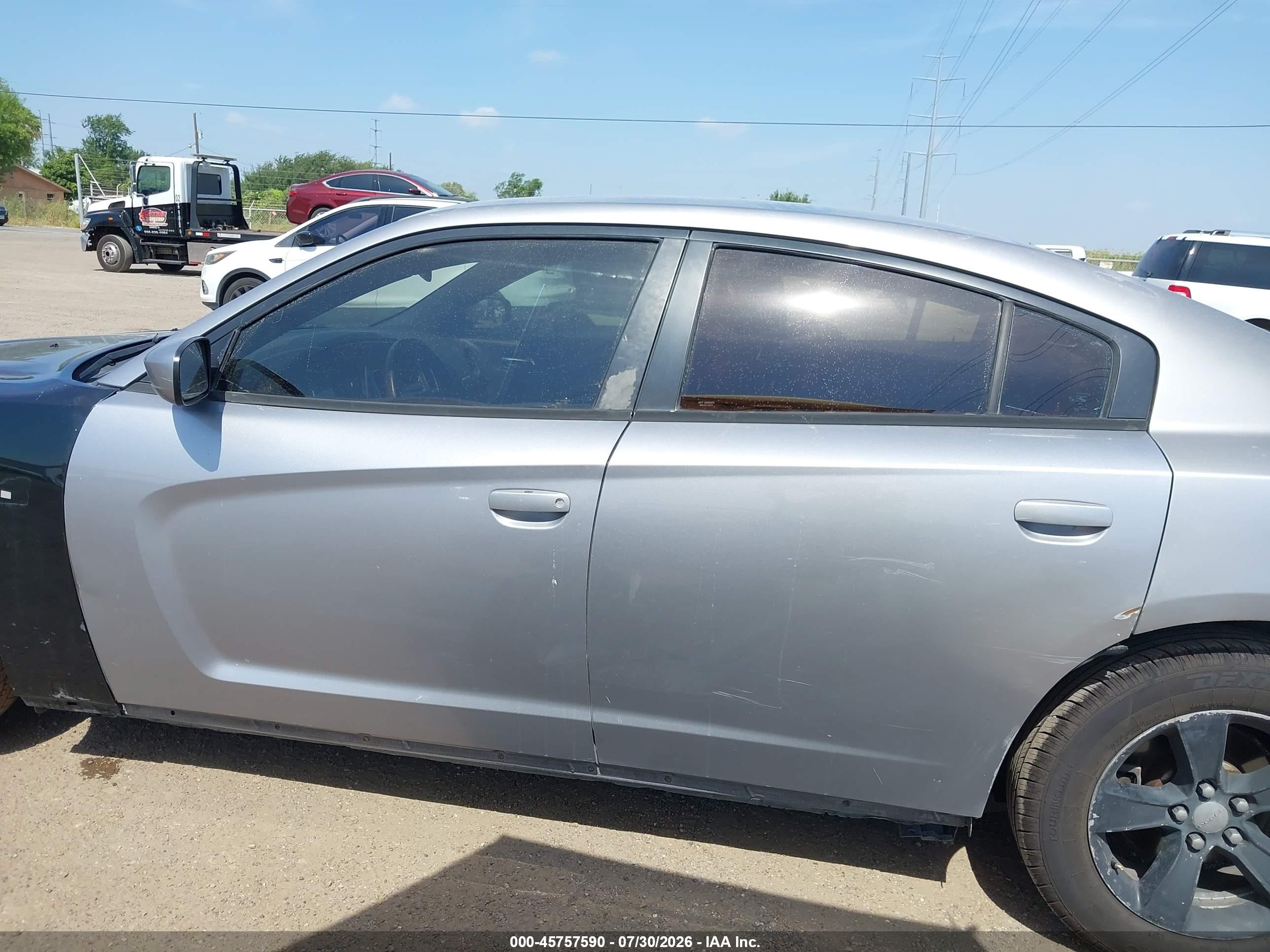 2013 Dodge Charger Se Gray vin: 2C3CDXBG3DH562954