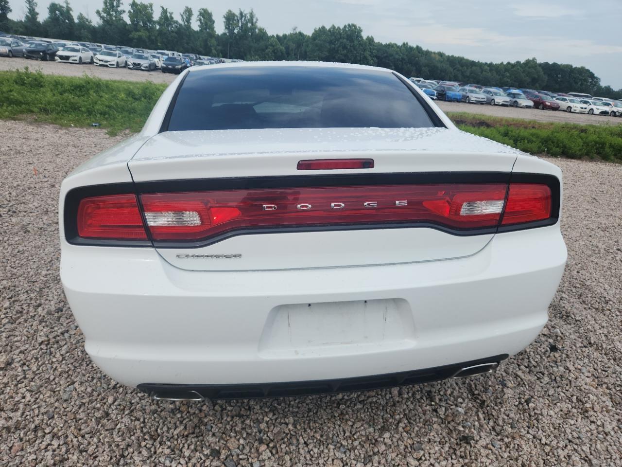 2013 Dodge Charger Se White vin: 2C3CDXBG3DH624773