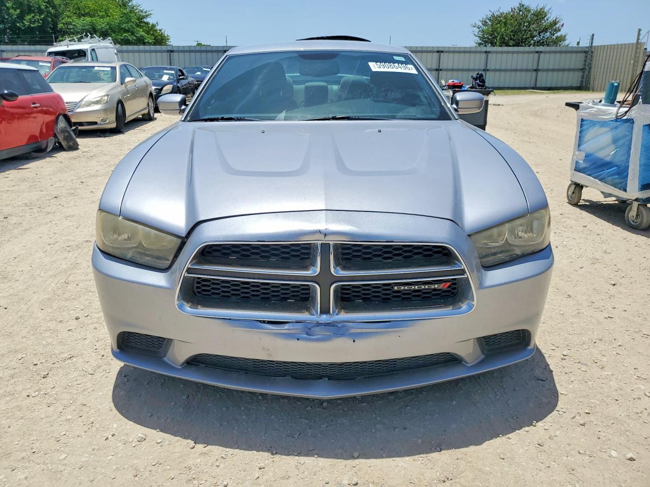 2013 Dodge Charger Se Silver vin: 2C3CDXBG3DH643758
