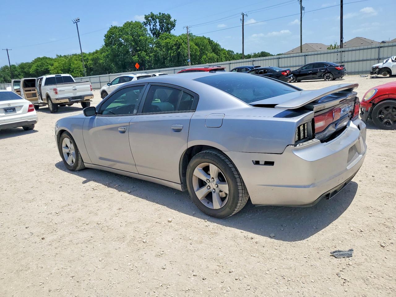 2013 Dodge Charger Se Silver vin: 2C3CDXBG3DH643758