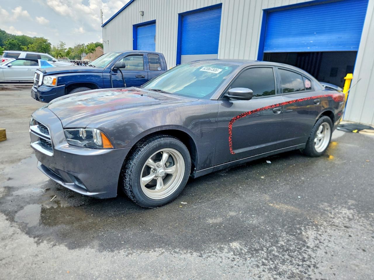 2013 Dodge Charger Se Gray vin: 2C3CDXBG3DH683676
