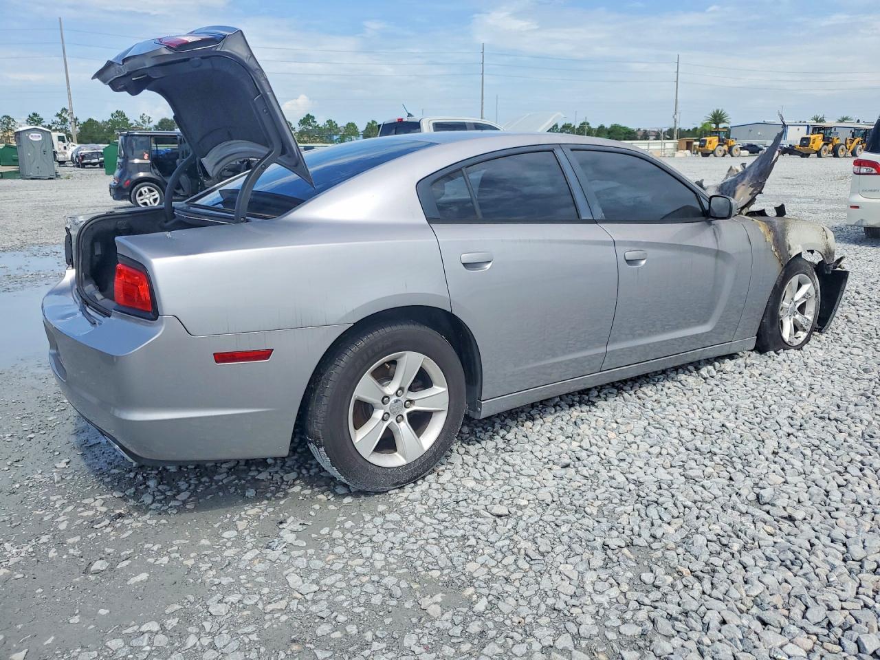 2013 Dodge Charger Se Gray vin: 2C3CDXBG3DH720466