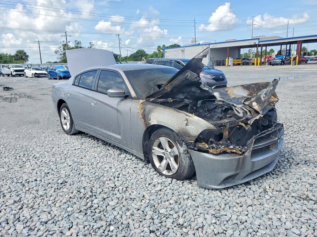 2013 Dodge Charger Se Gray vin: 2C3CDXBG3DH720466