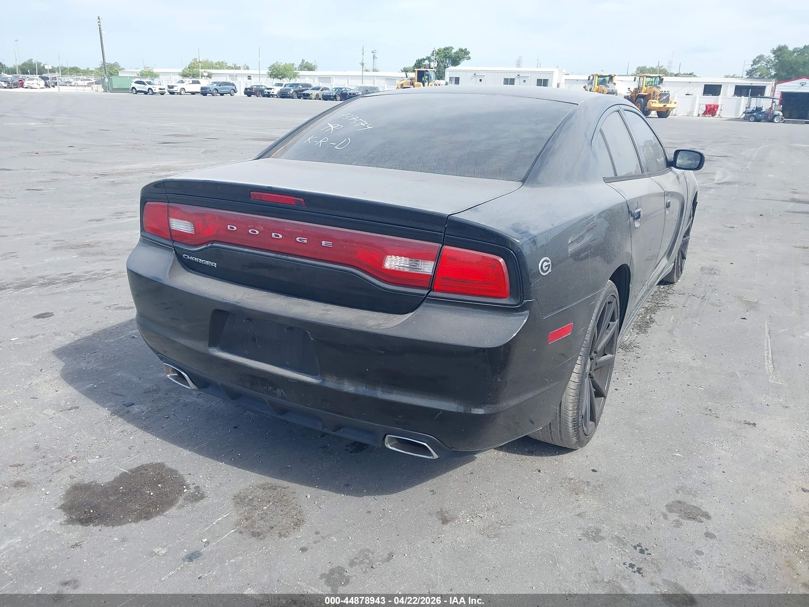 2013 Dodge Charger Se Black vin: 2C3CDXBG3DH737574