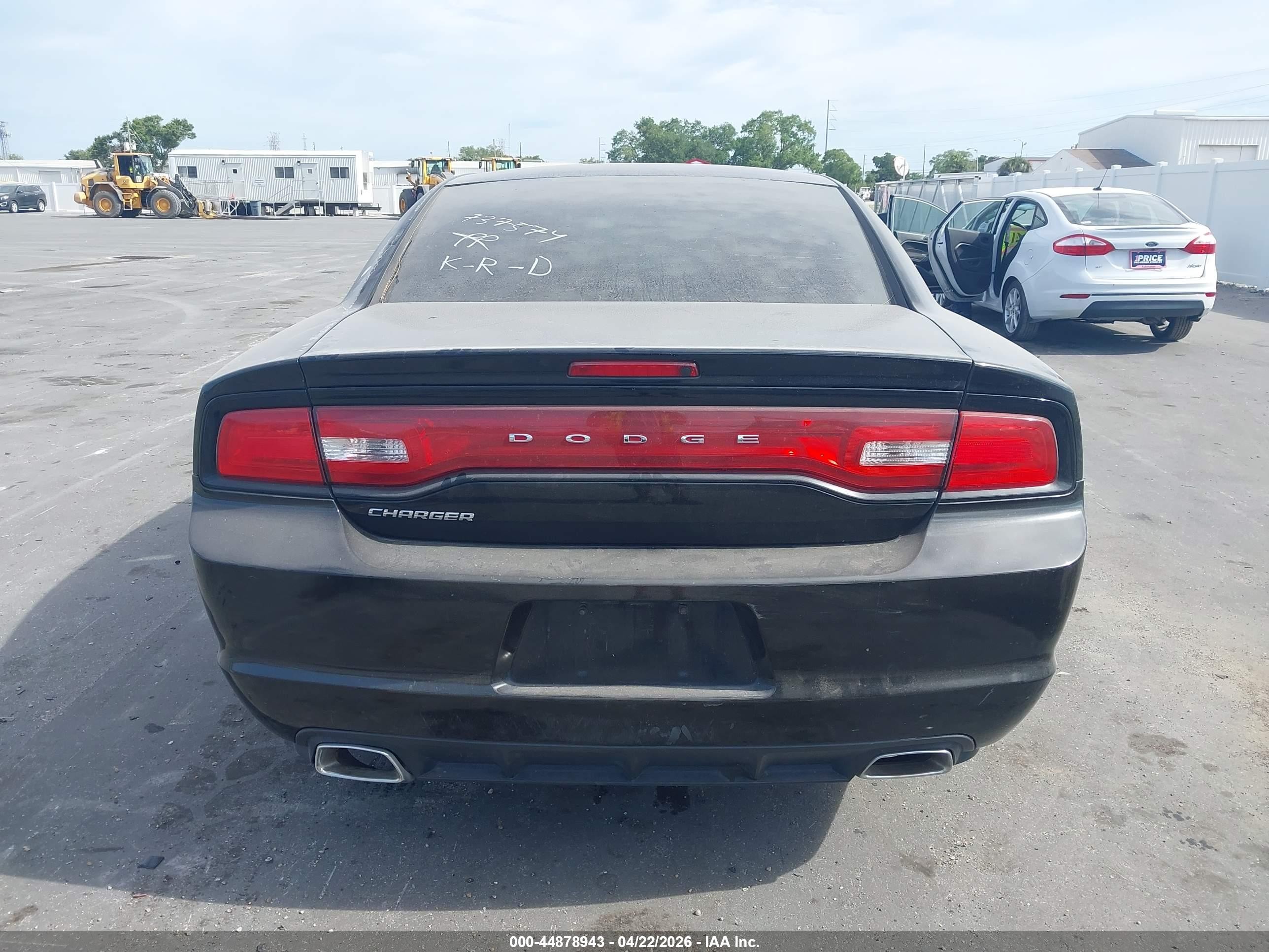 2013 Dodge Charger Se Black vin: 2C3CDXBG3DH737574