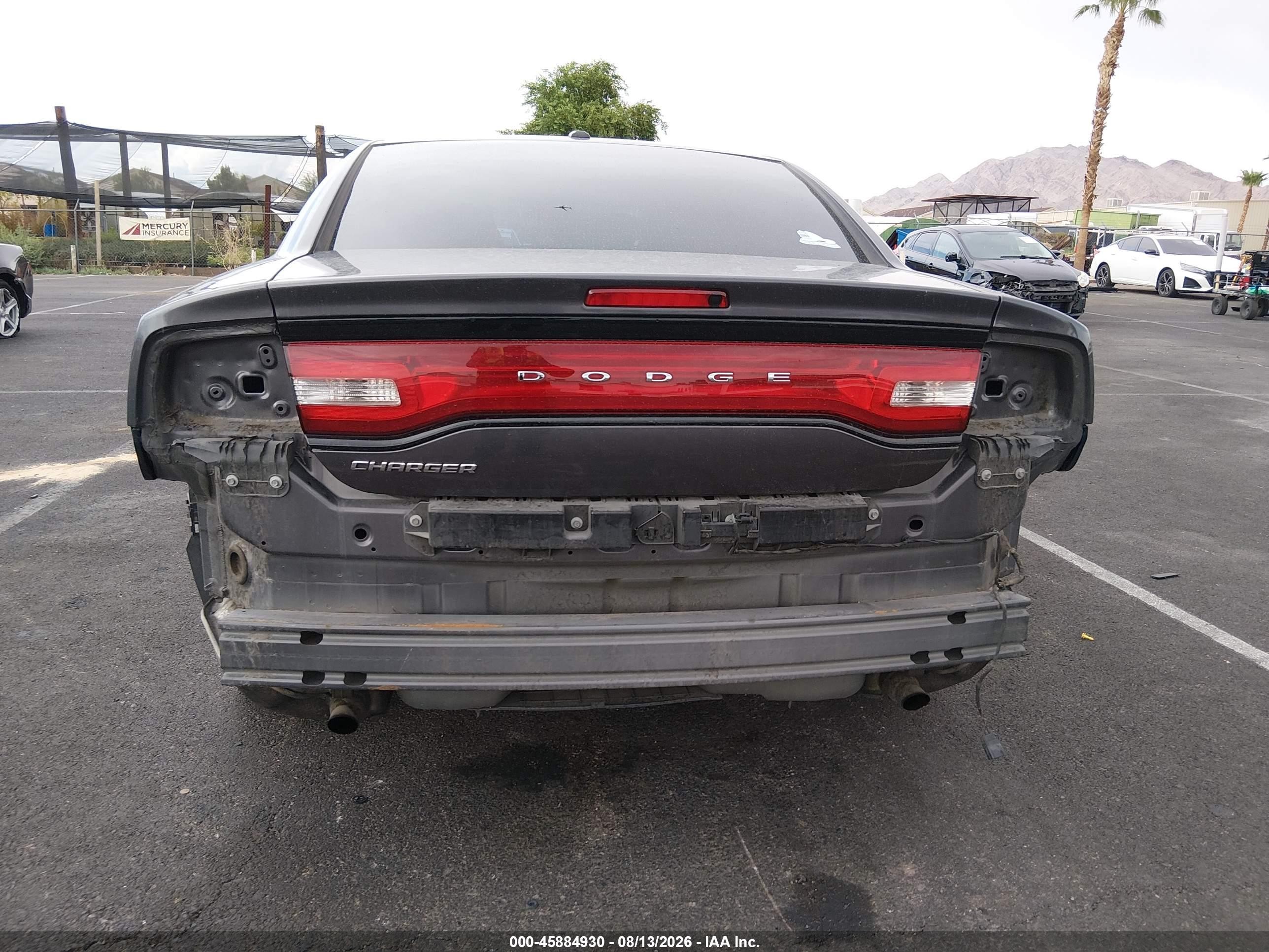 2014 Dodge Charger Se Gray vin: 2C3CDXBG3EH102808