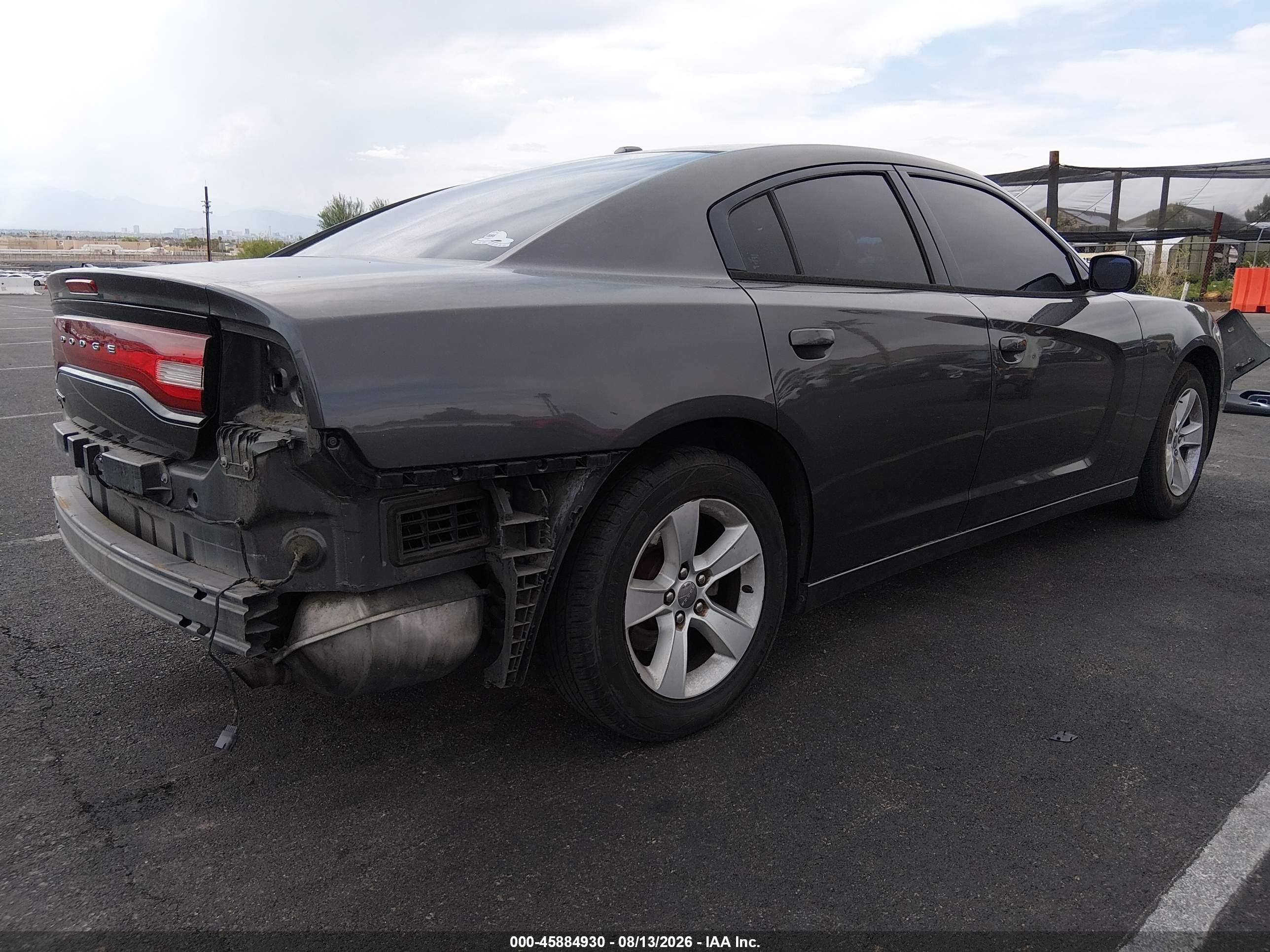 2014 Dodge Charger Se Gray vin: 2C3CDXBG3EH102808