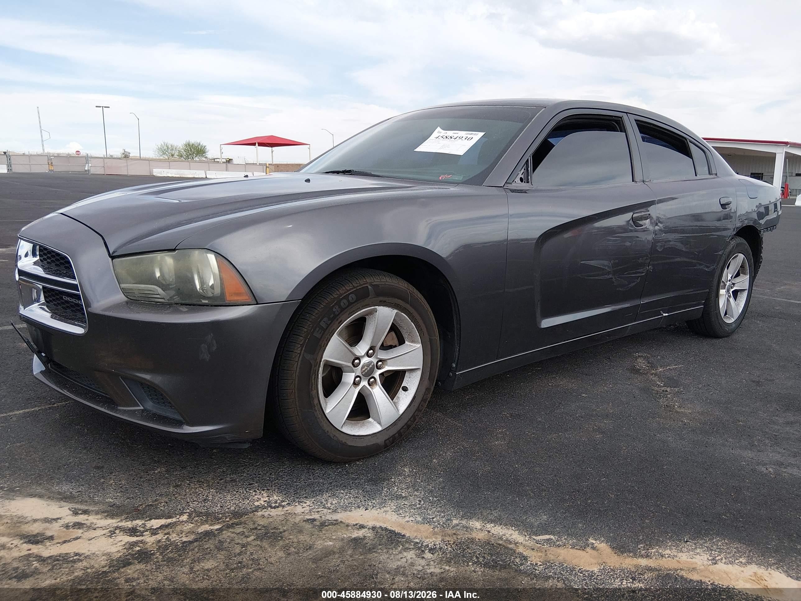 2014 Dodge Charger Se Gray vin: 2C3CDXBG3EH102808