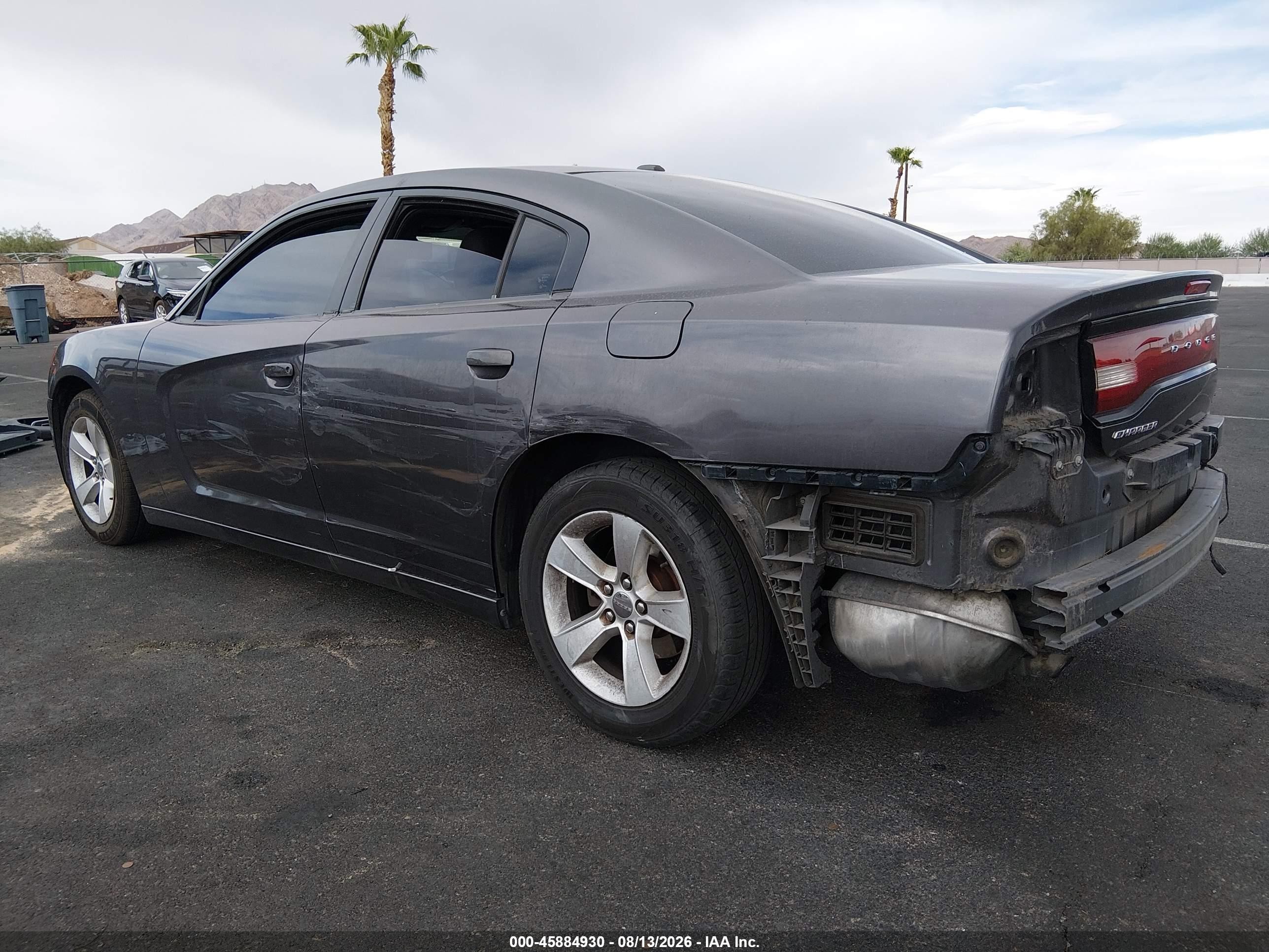 2014 Dodge Charger Se Gray vin: 2C3CDXBG3EH102808