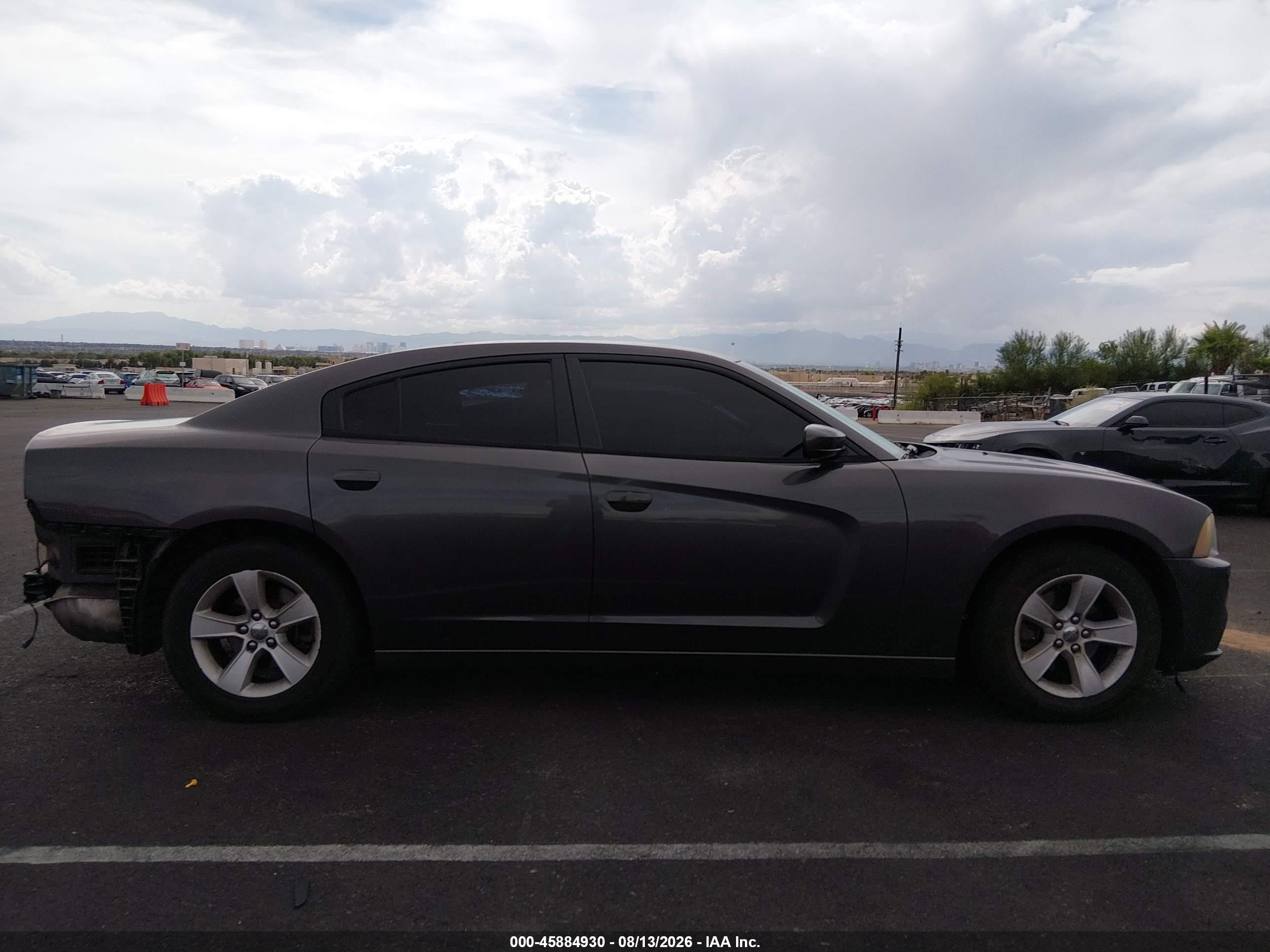 2014 Dodge Charger Se Gray vin: 2C3CDXBG3EH102808