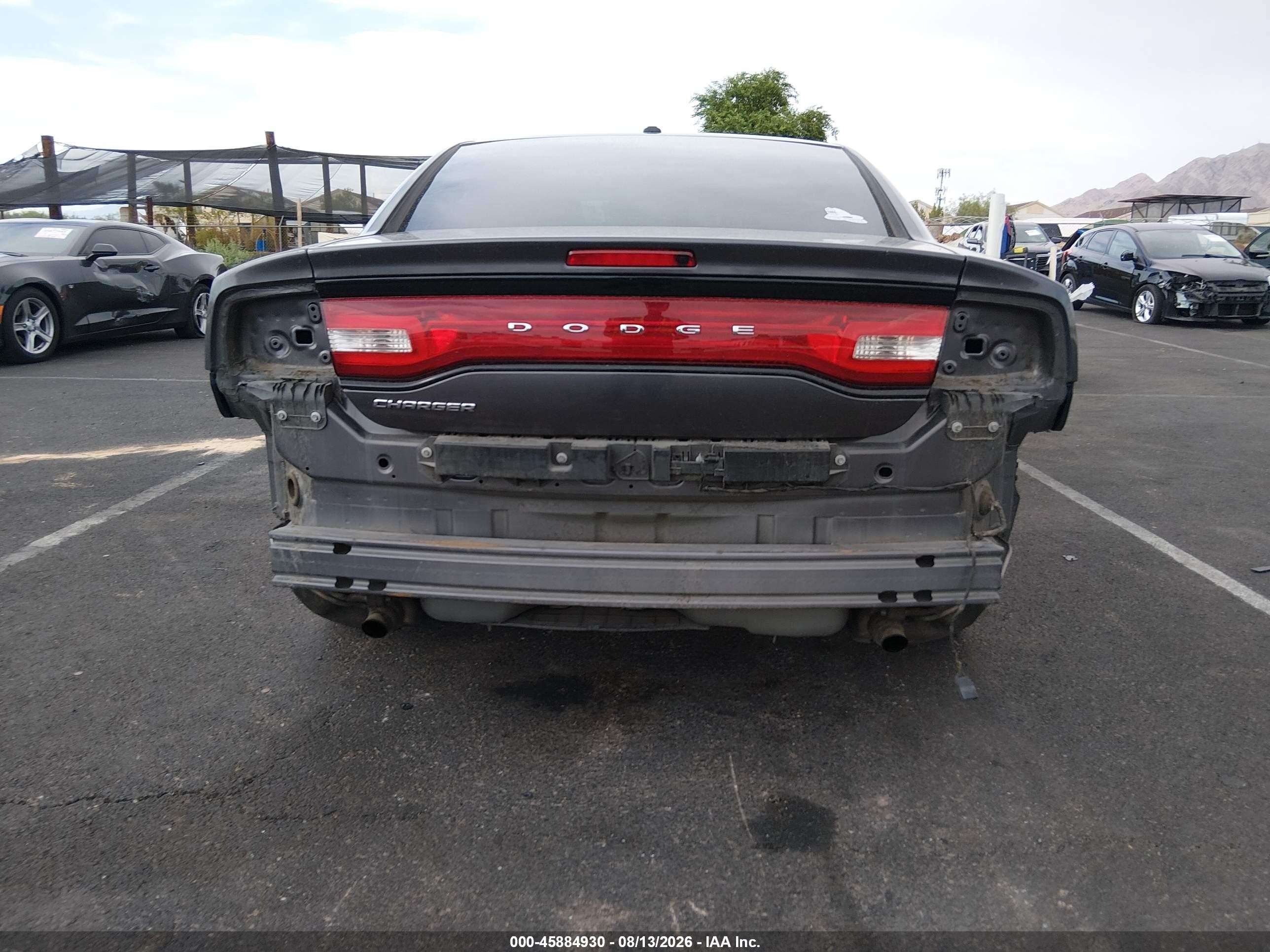 2014 Dodge Charger Se Gray vin: 2C3CDXBG3EH102808