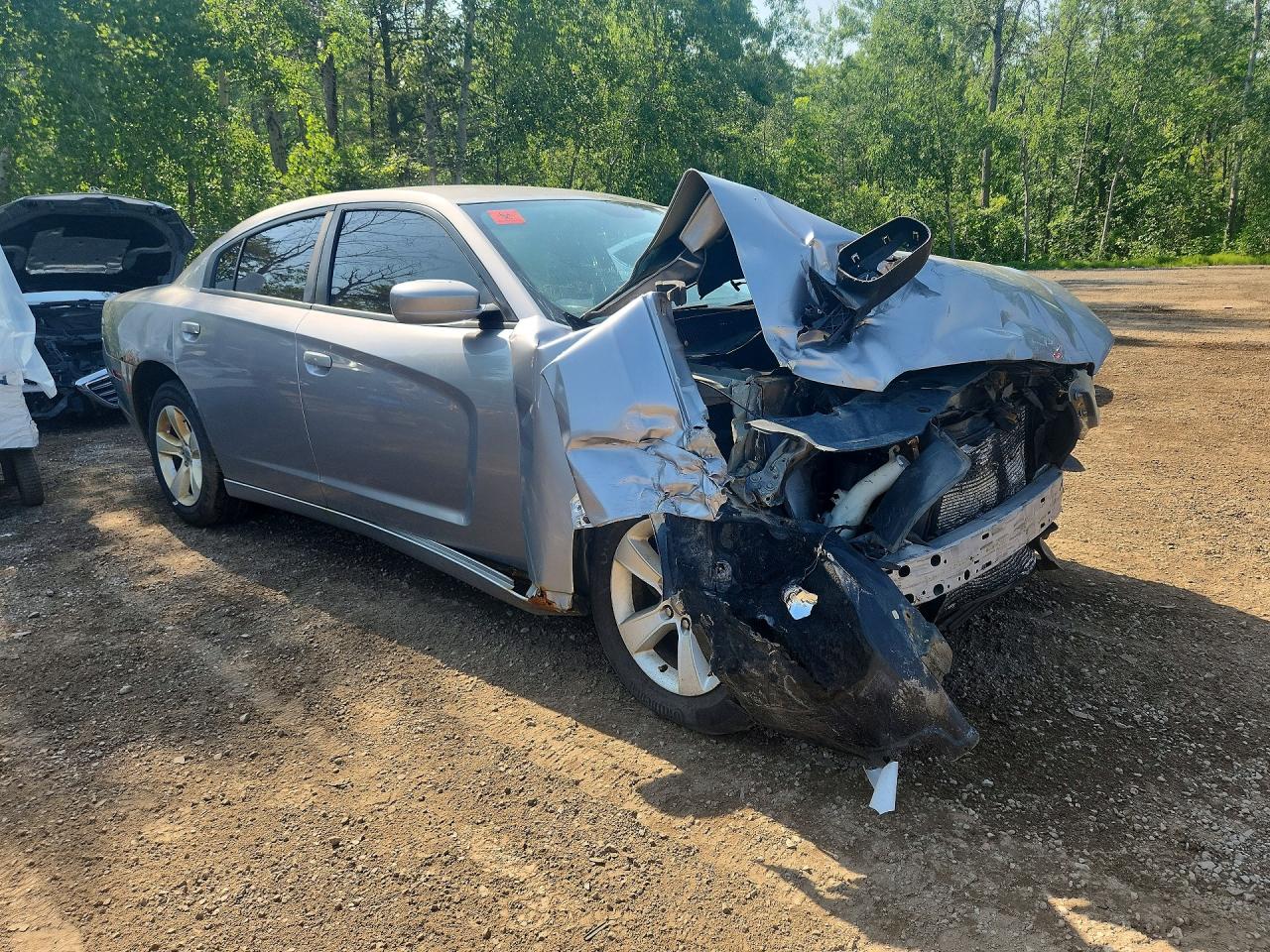2014 Dodge Charger Se Серебряный vin: 2C3CDXBG3EH106454