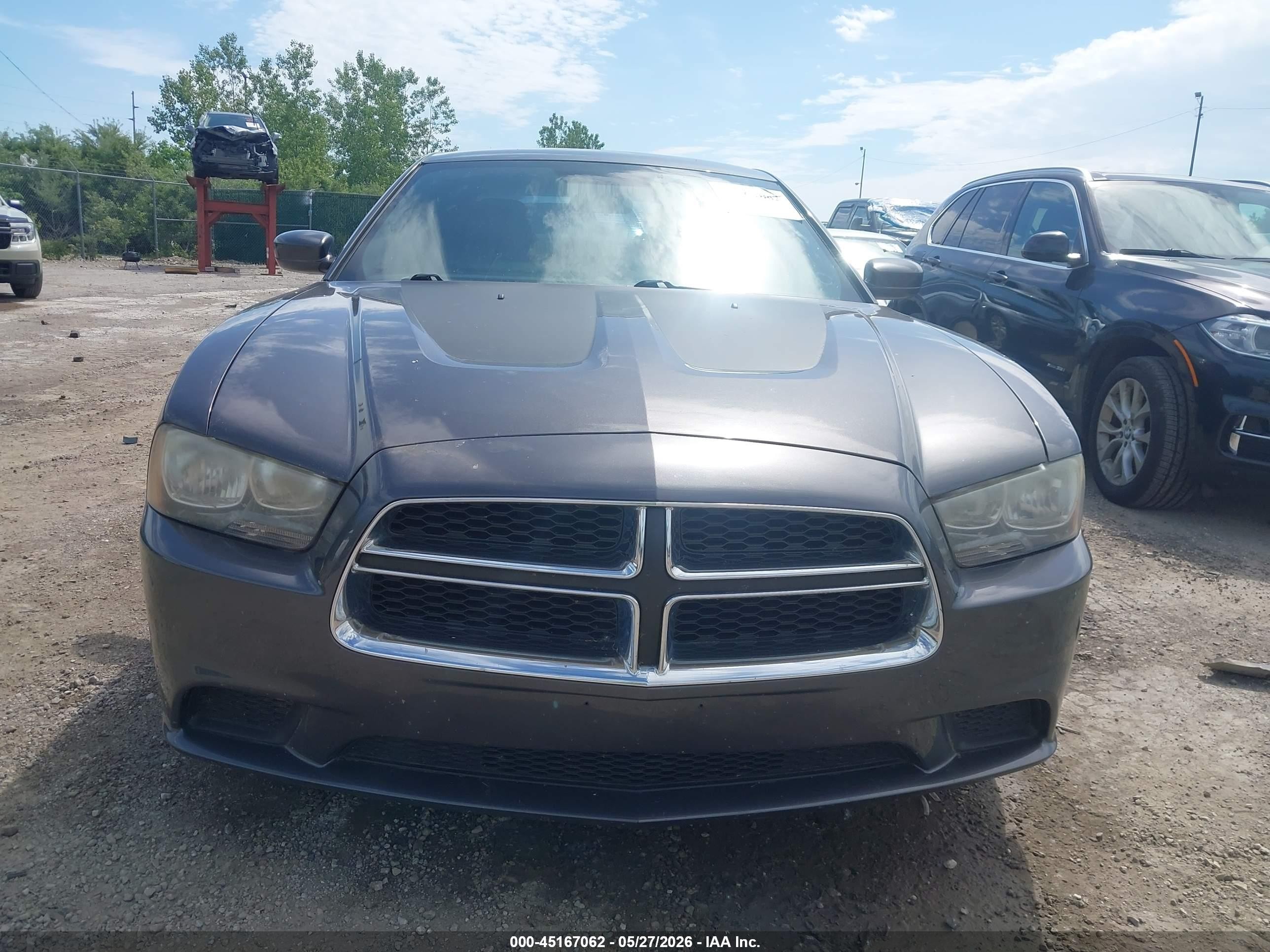 2014 Dodge Charger Se Gray vin: 2C3CDXBG3EH126462
