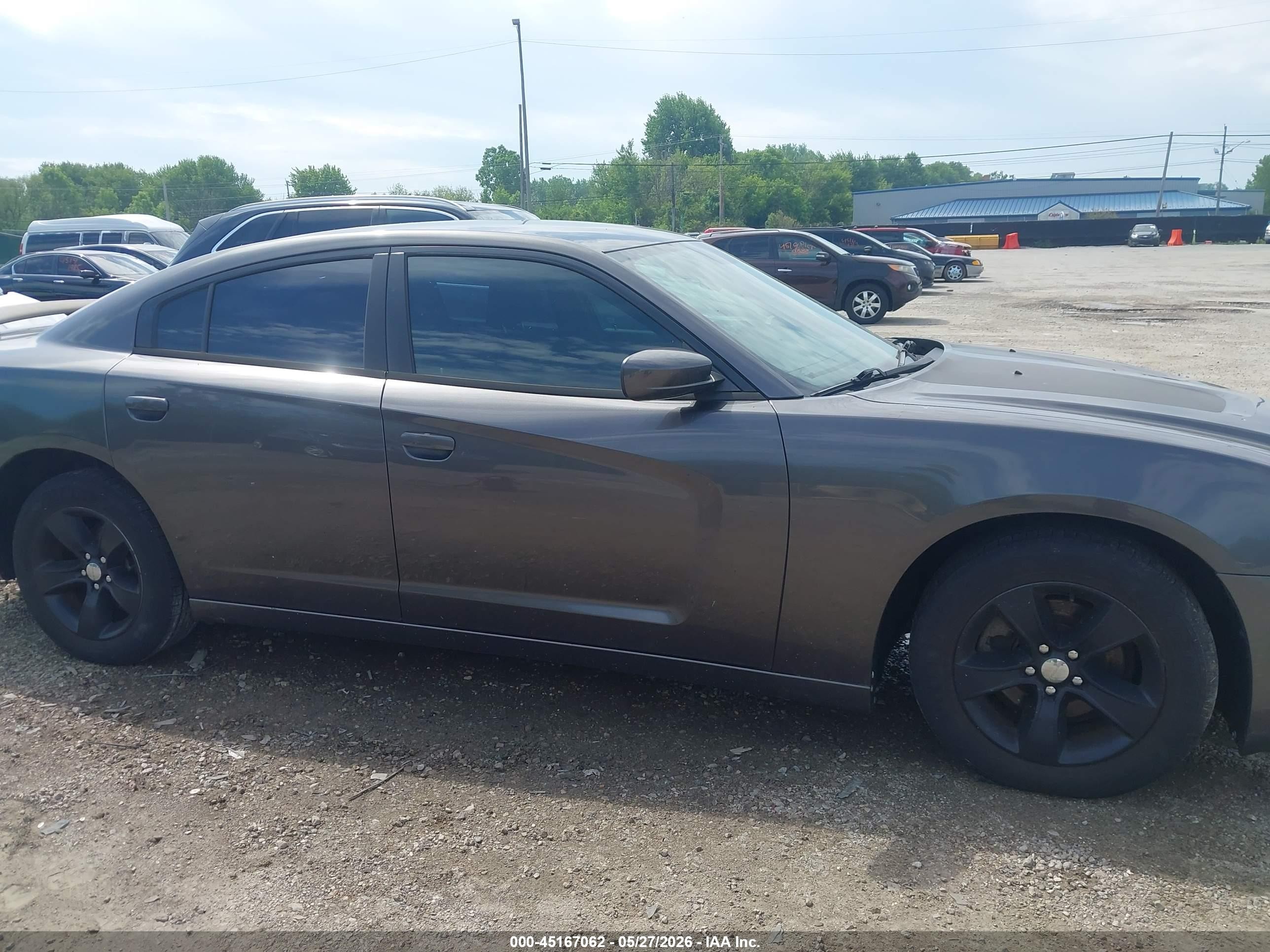 2014 Dodge Charger Se Gray vin: 2C3CDXBG3EH126462