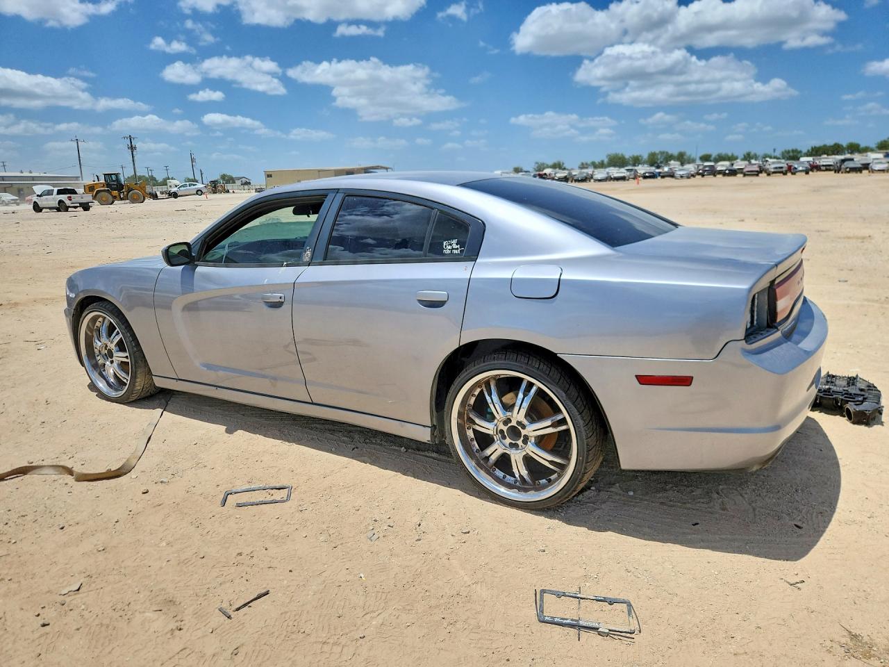 2014 Dodge Charger Se Silver vin: 2C3CDXBG3EH129314