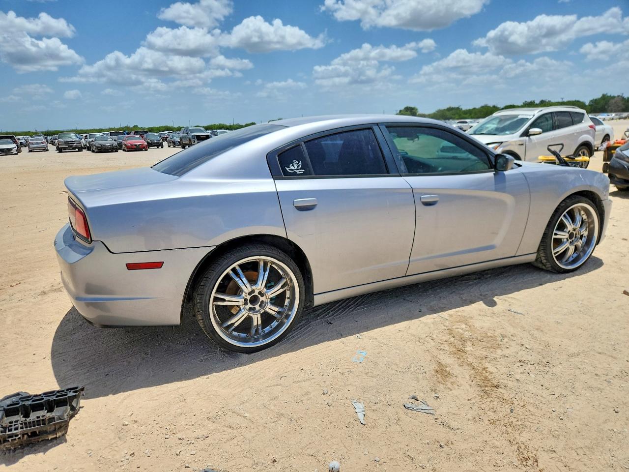 2014 Dodge Charger Se Silver vin: 2C3CDXBG3EH129314