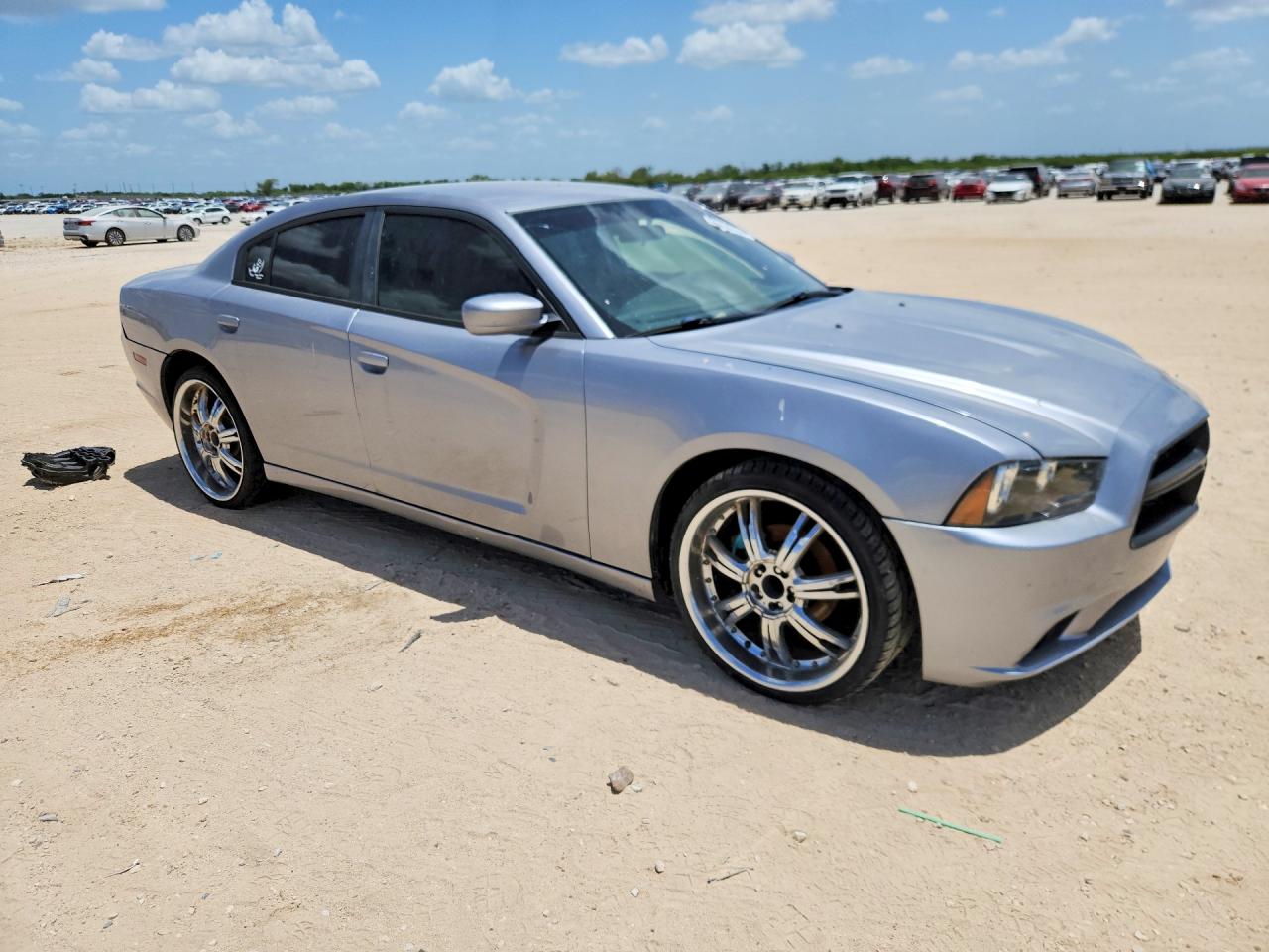 2014 Dodge Charger Se Silver vin: 2C3CDXBG3EH129314