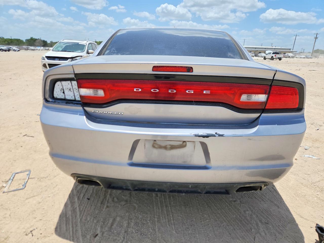 2014 Dodge Charger Se Silver vin: 2C3CDXBG3EH129314