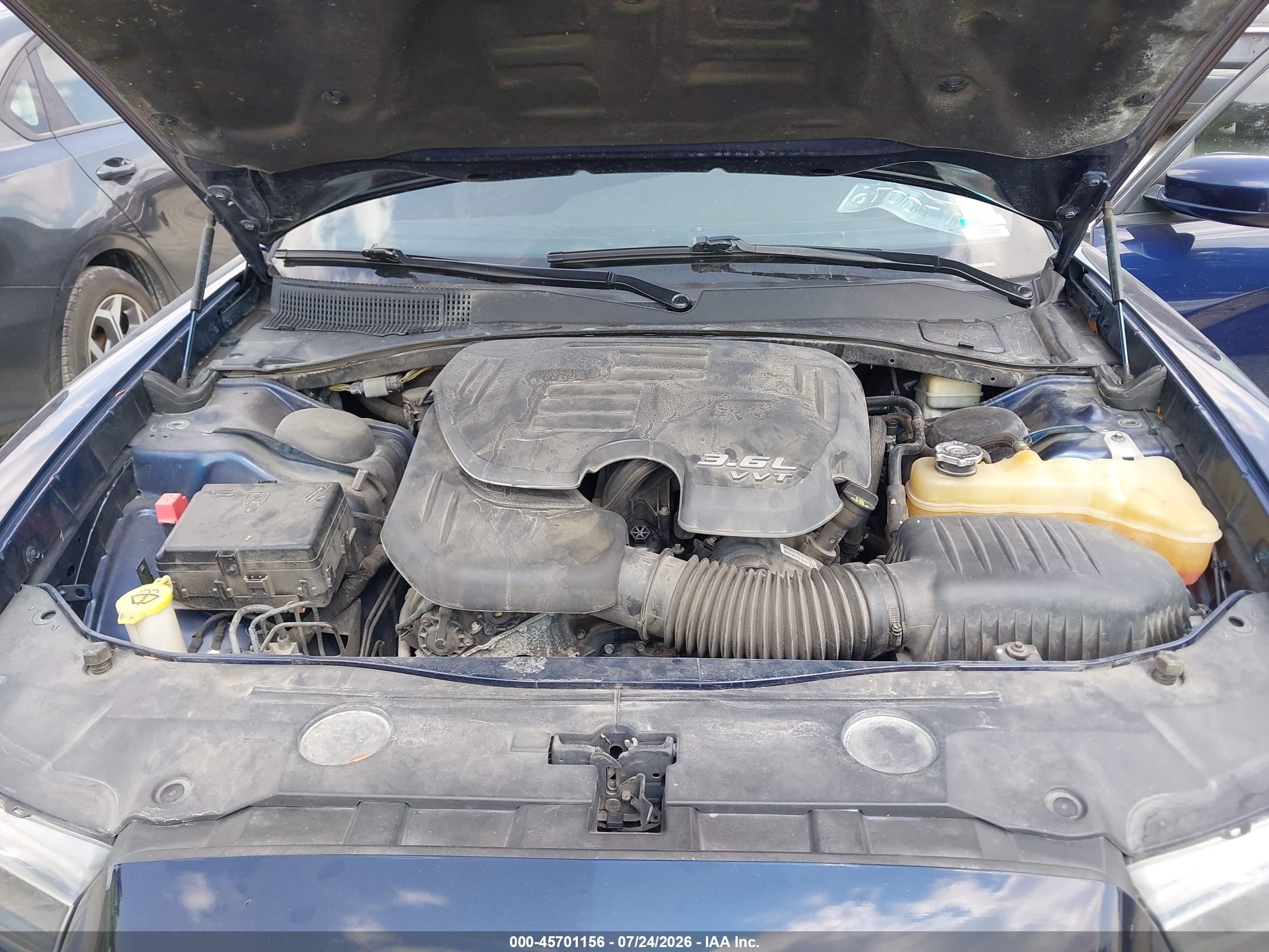 2014 Dodge Charger Se Blue vin: 2C3CDXBG3EH169036