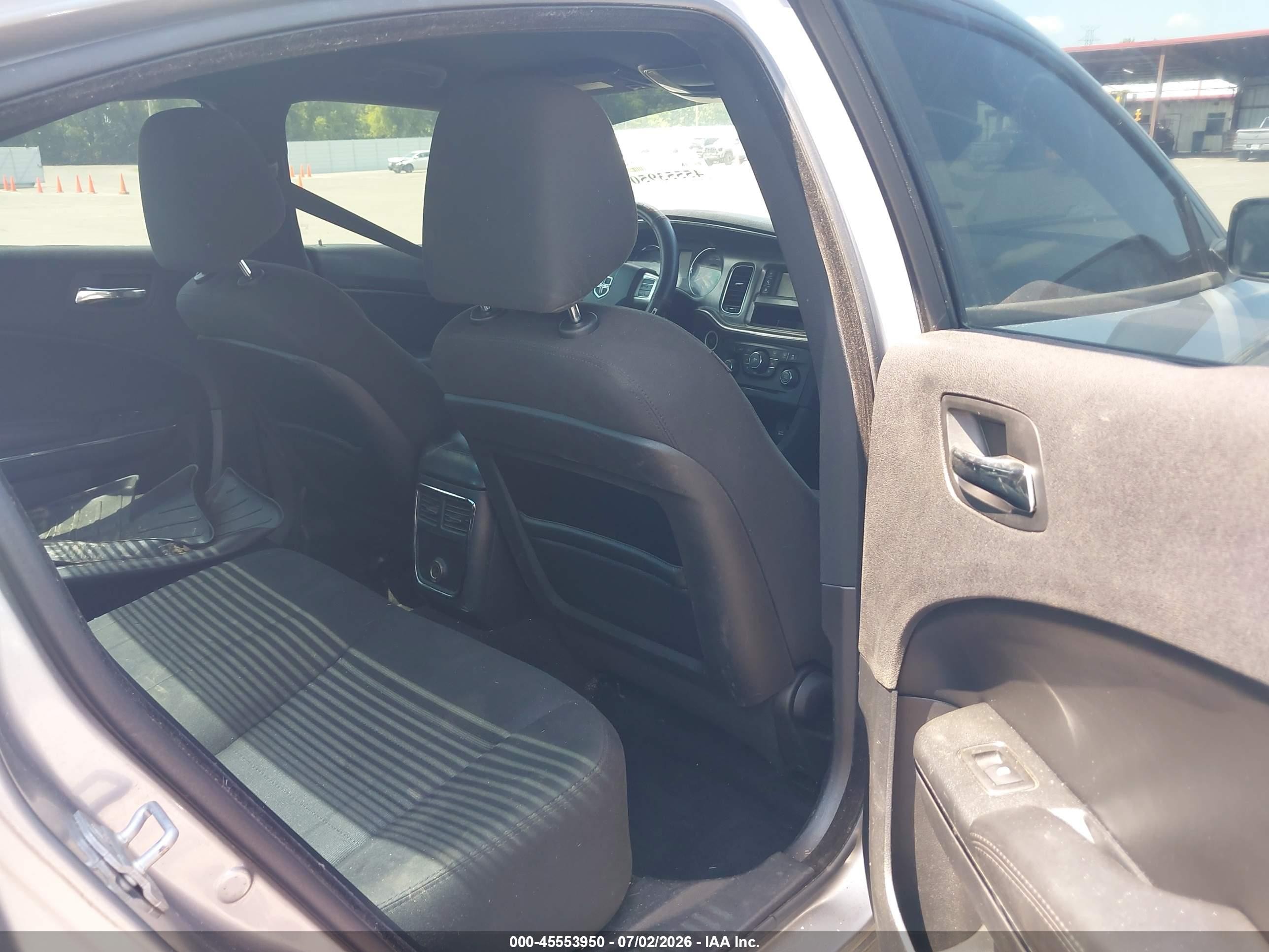 2014 Dodge Charger Se Silver vin: 2C3CDXBG3EH174883