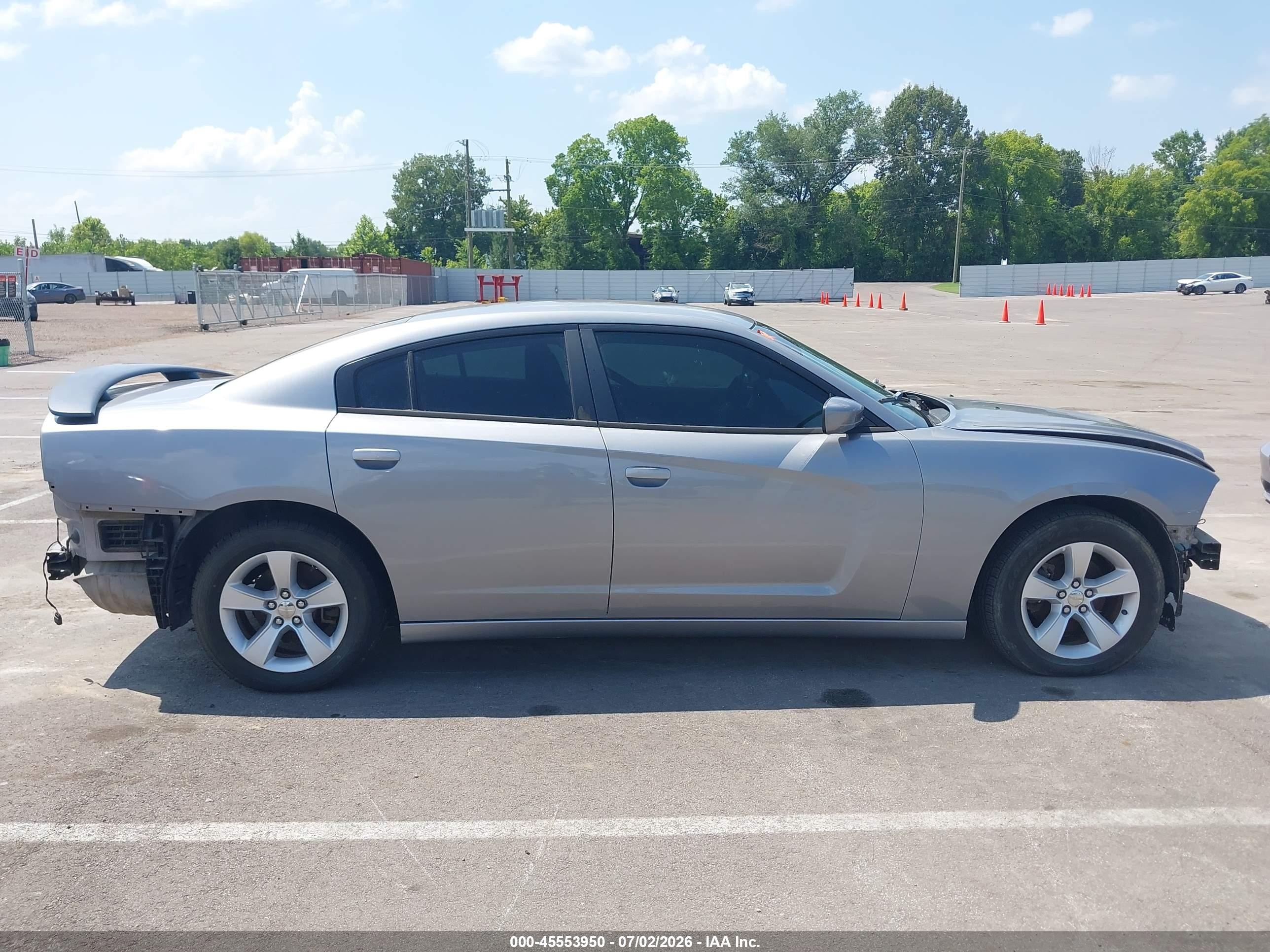 2014 Dodge Charger Se Silver vin: 2C3CDXBG3EH174883