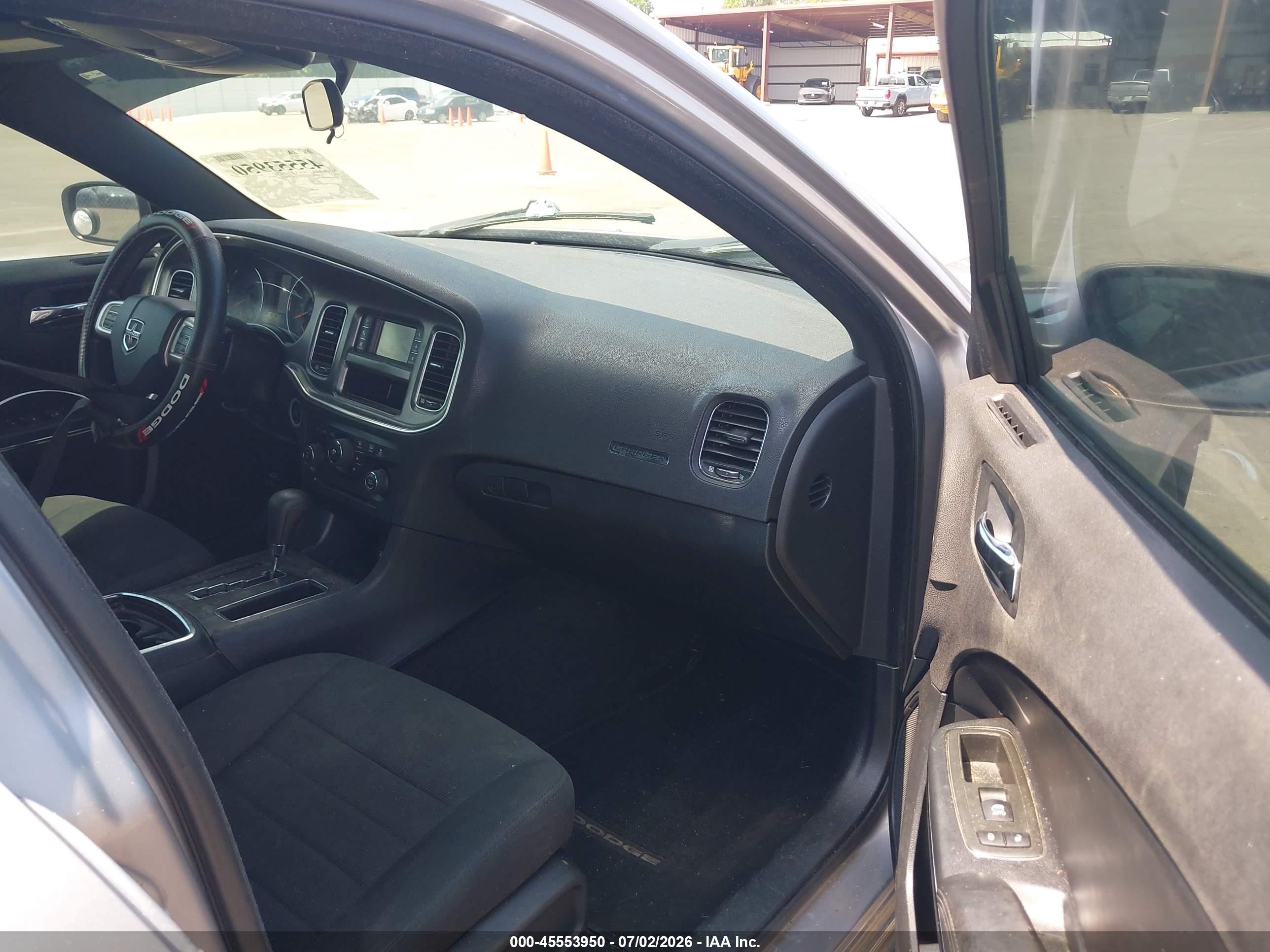 2014 Dodge Charger Se Silver vin: 2C3CDXBG3EH174883