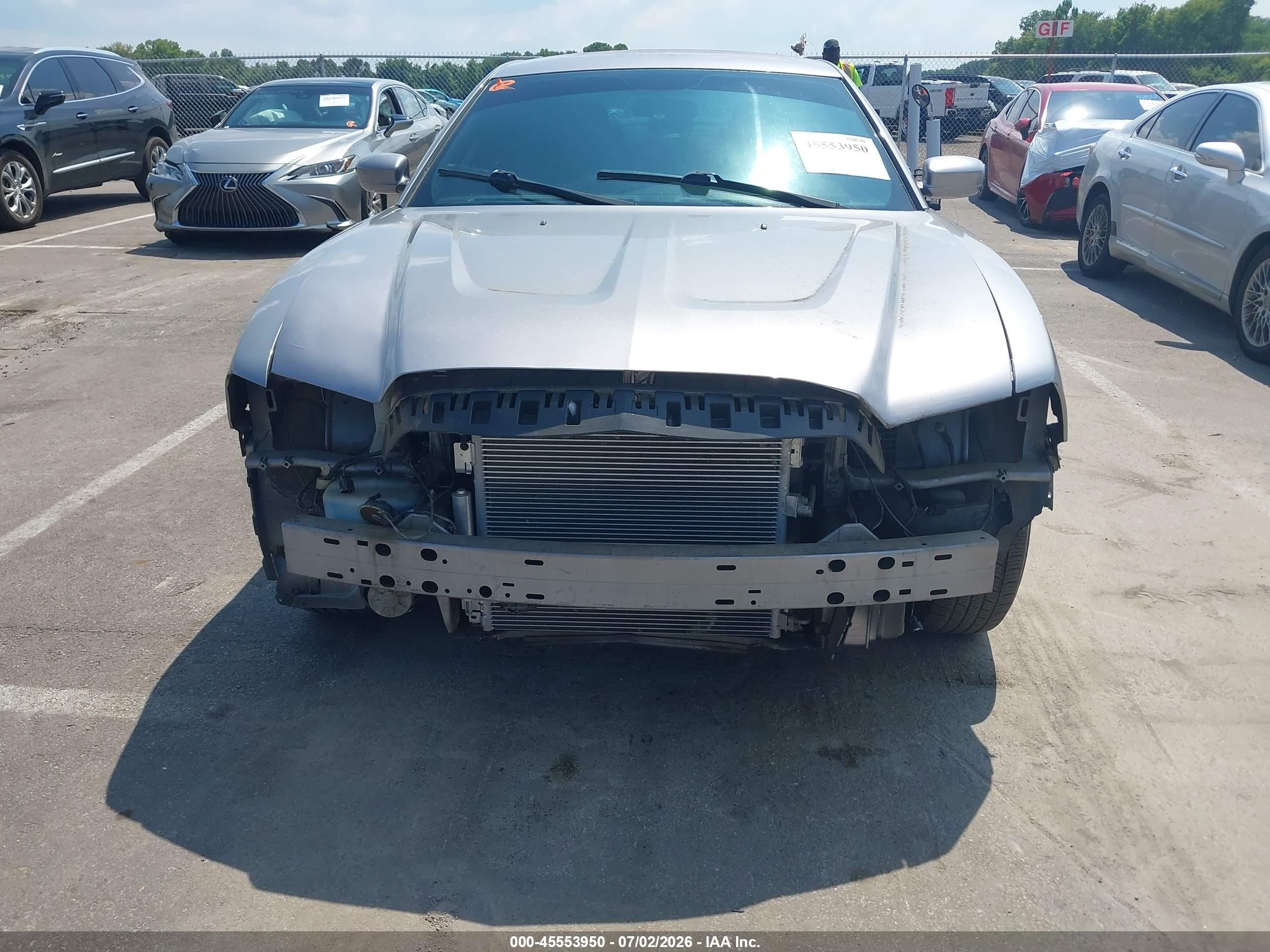 2014 Dodge Charger Se Silver vin: 2C3CDXBG3EH174883