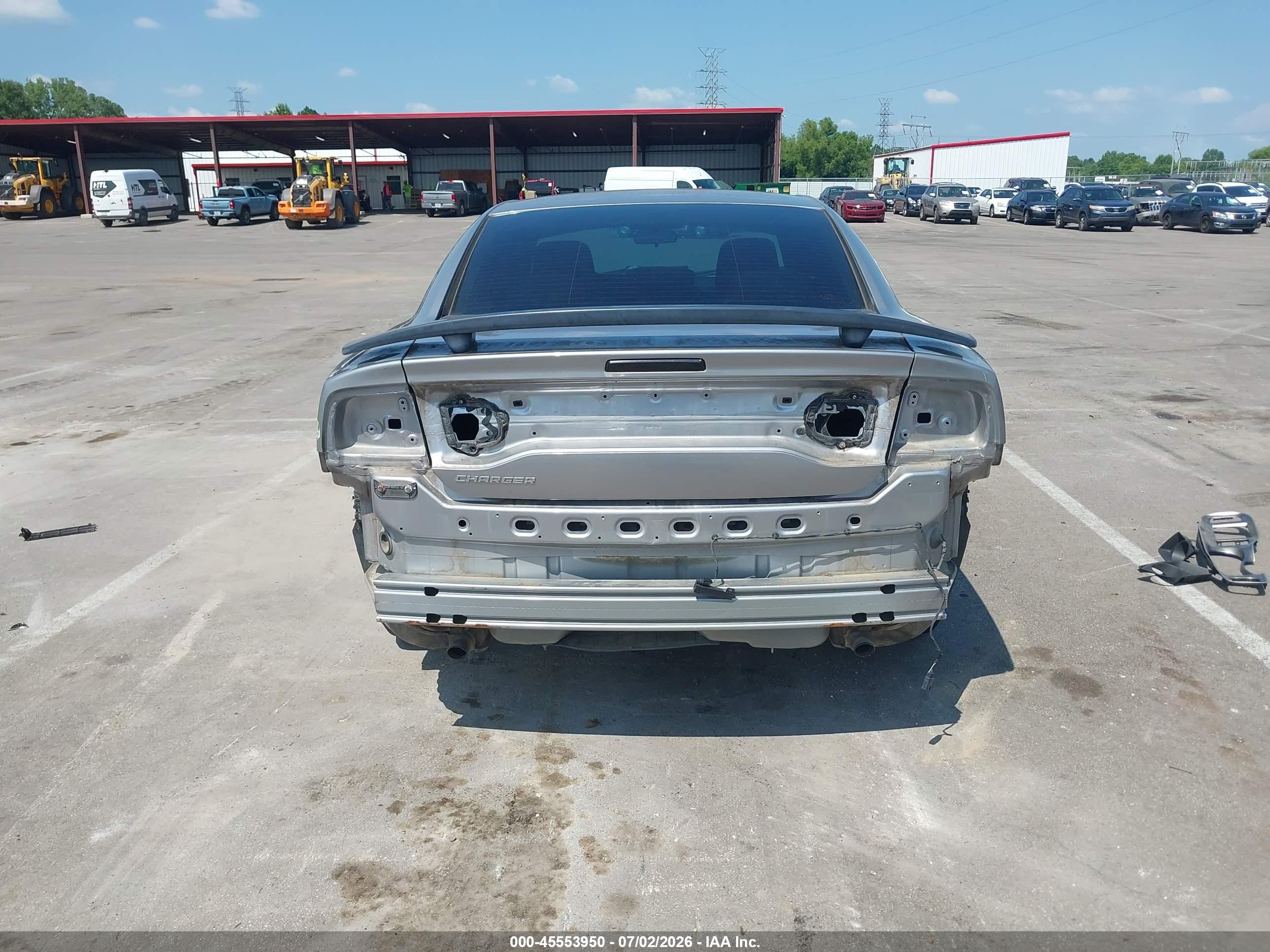 2014 Dodge Charger Se Silver vin: 2C3CDXBG3EH174883