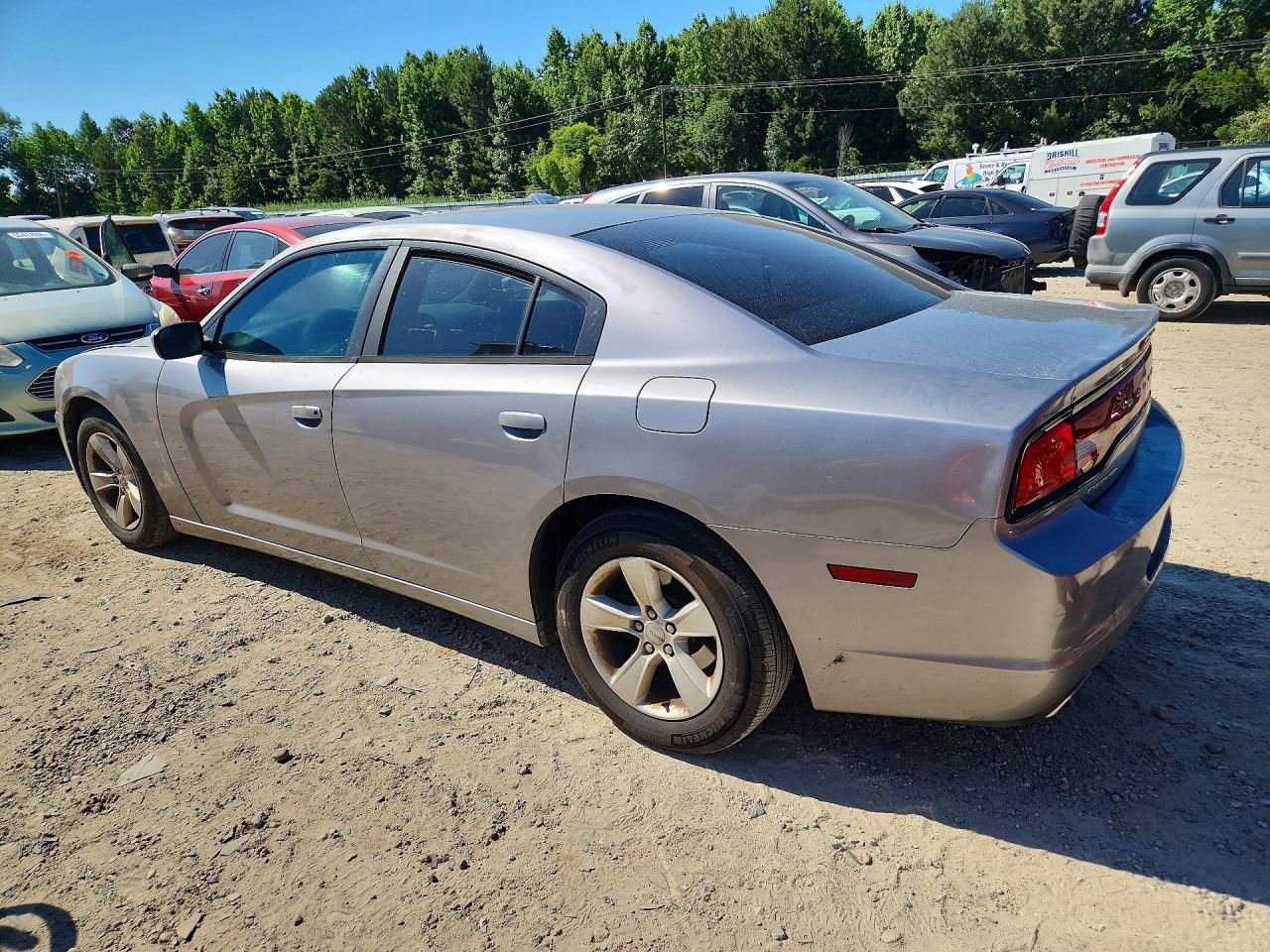 2014 Dodge Charger Se Gray vin: 2C3CDXBG3EH295722