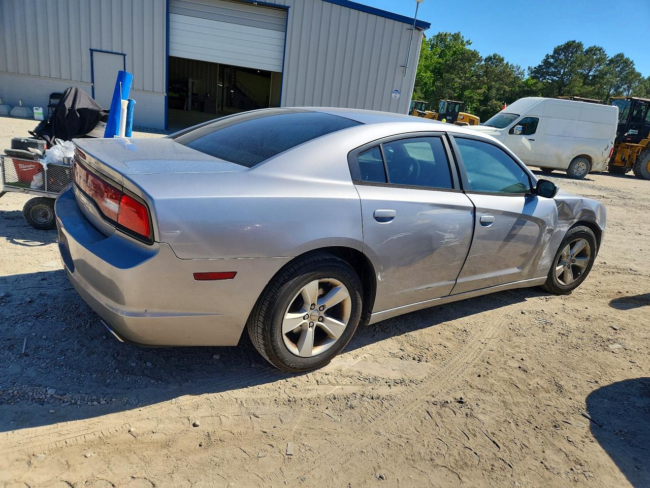 2014 Dodge Charger Se Gray vin: 2C3CDXBG3EH295722