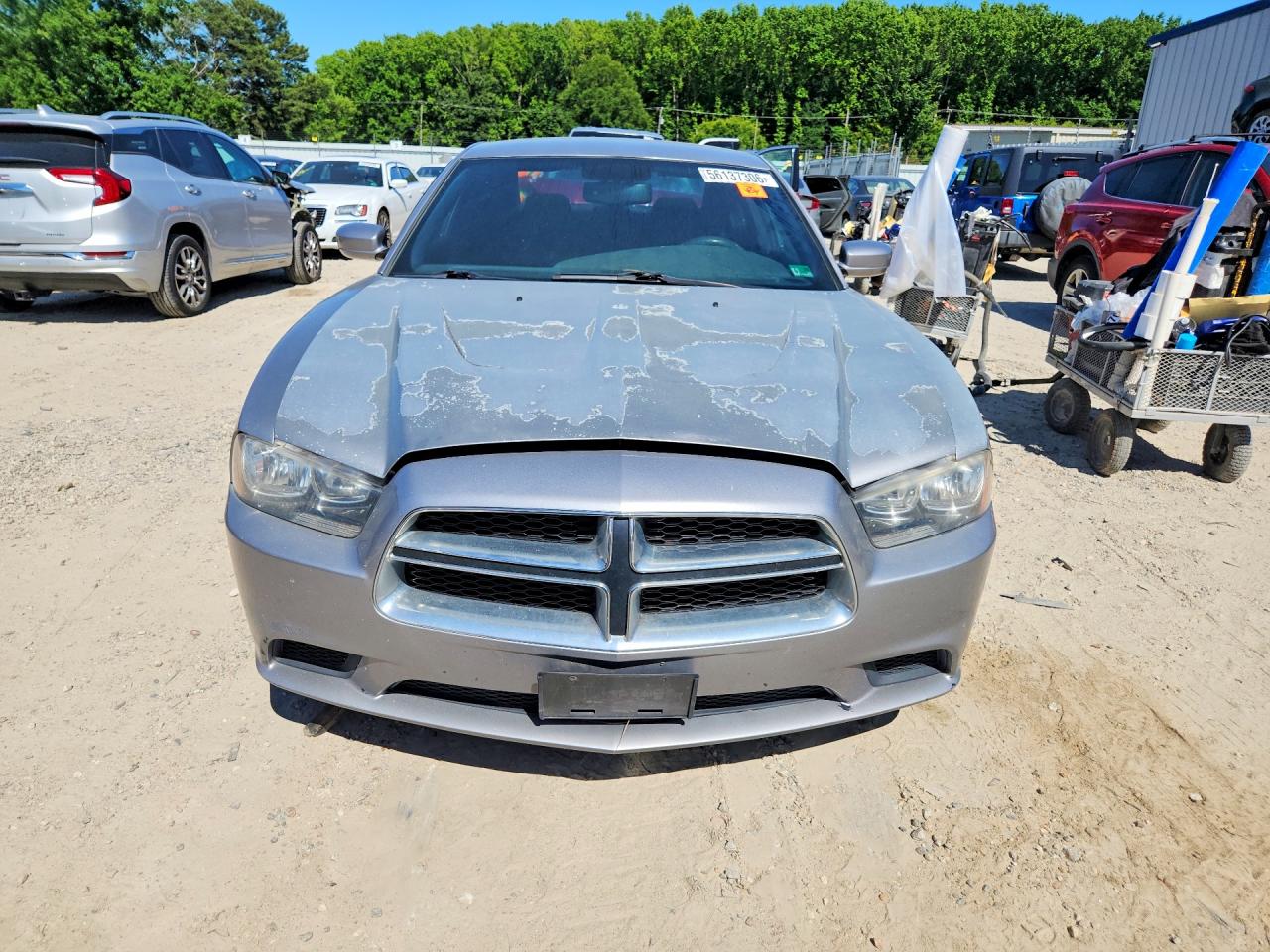 2014 Dodge Charger Se Gray vin: 2C3CDXBG3EH295722