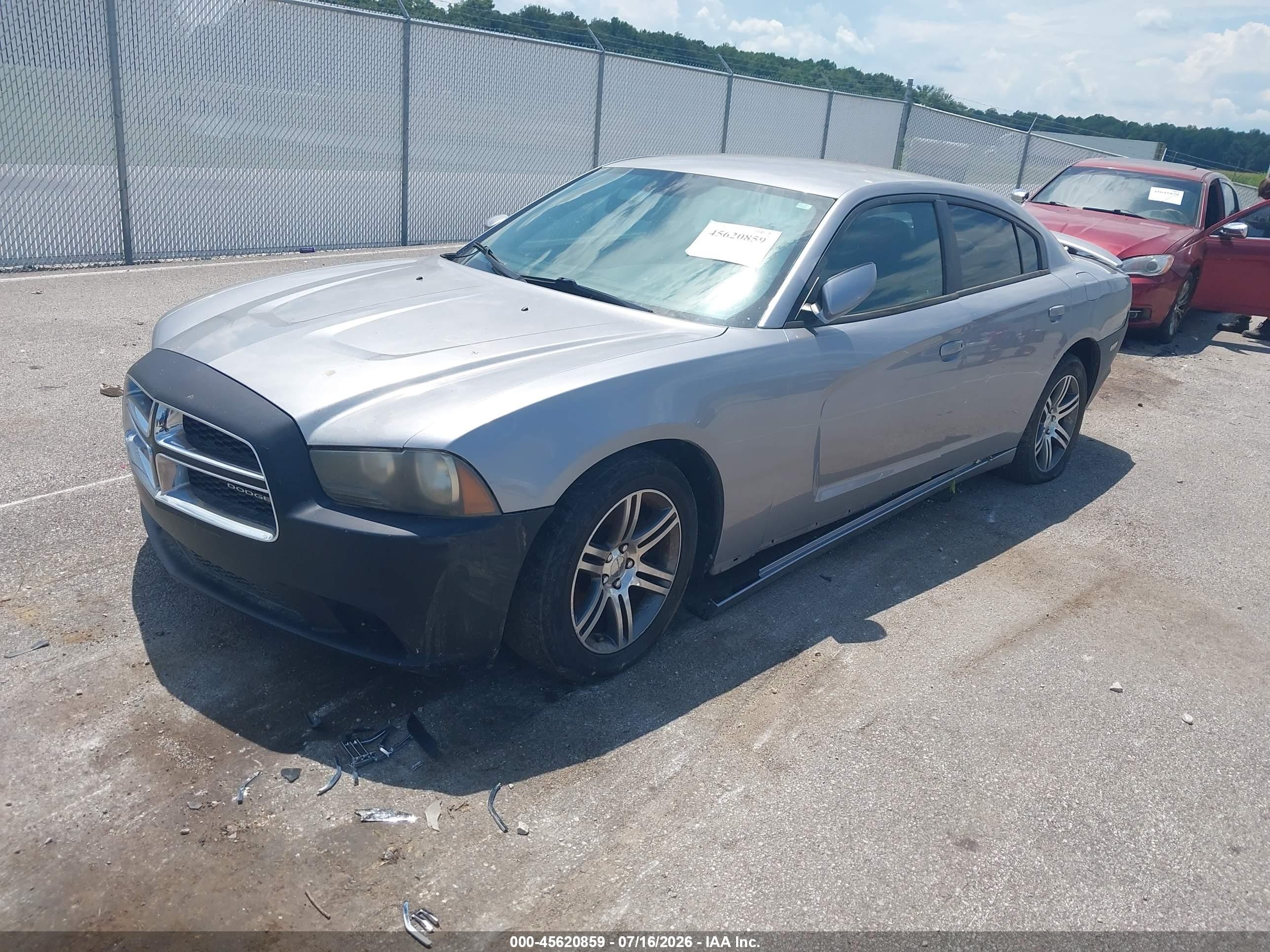 2014 Dodge Charger Se Silver vin: 2C3CDXBG3EH322210
